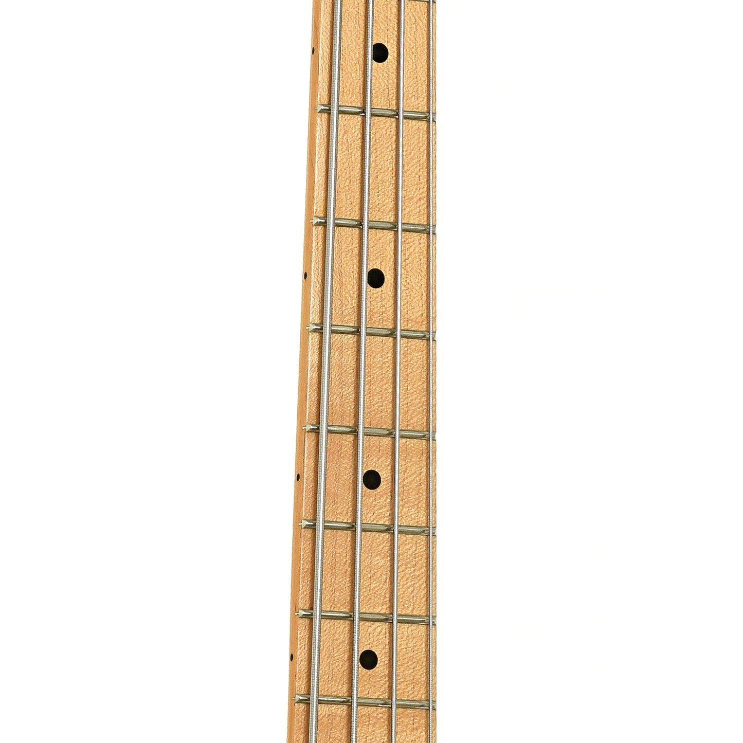 Fretboard of Fender Player Mustang PJ Electric Bass 