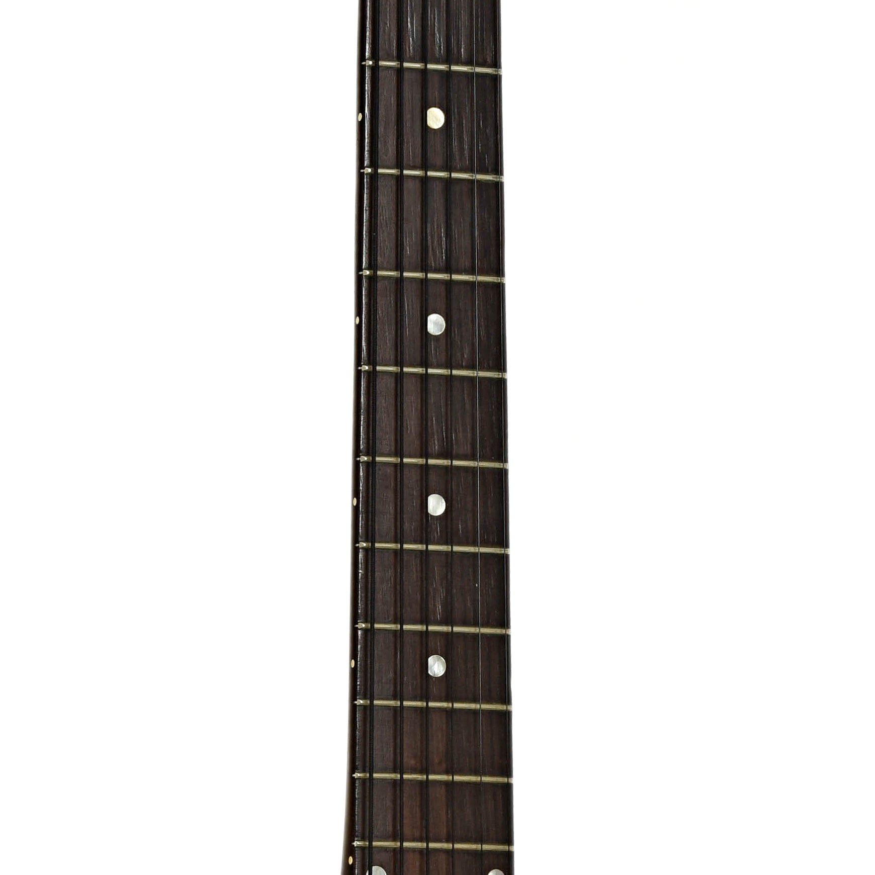 Fretboard of Gibson ES-125 Hollowbody Electric Guitar