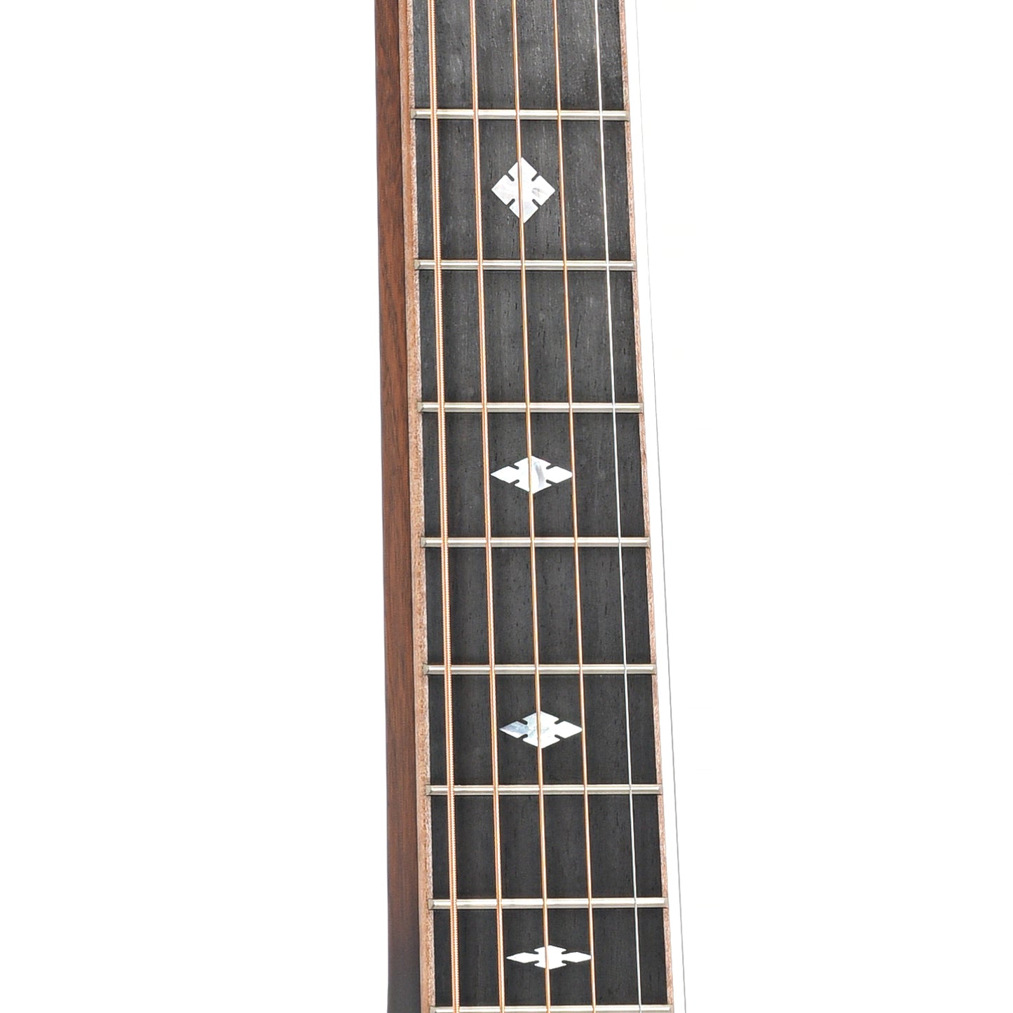 Fretboard of Beard Standard R Model Squareneck Resonator Guitar with Fishman Nashville Pickup