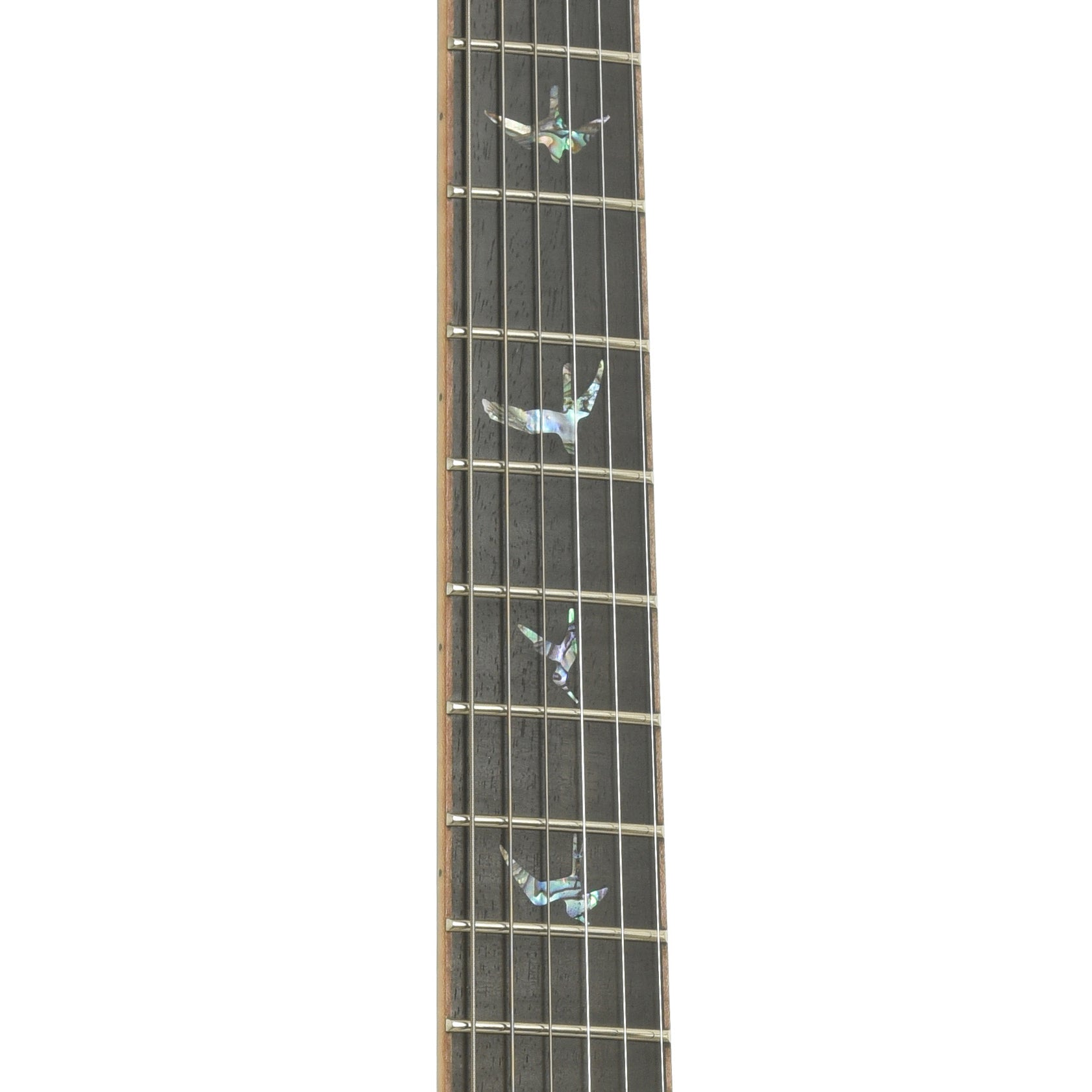 Fretboard of PRS SE Hollowbody II Piezo Electric Guitar 