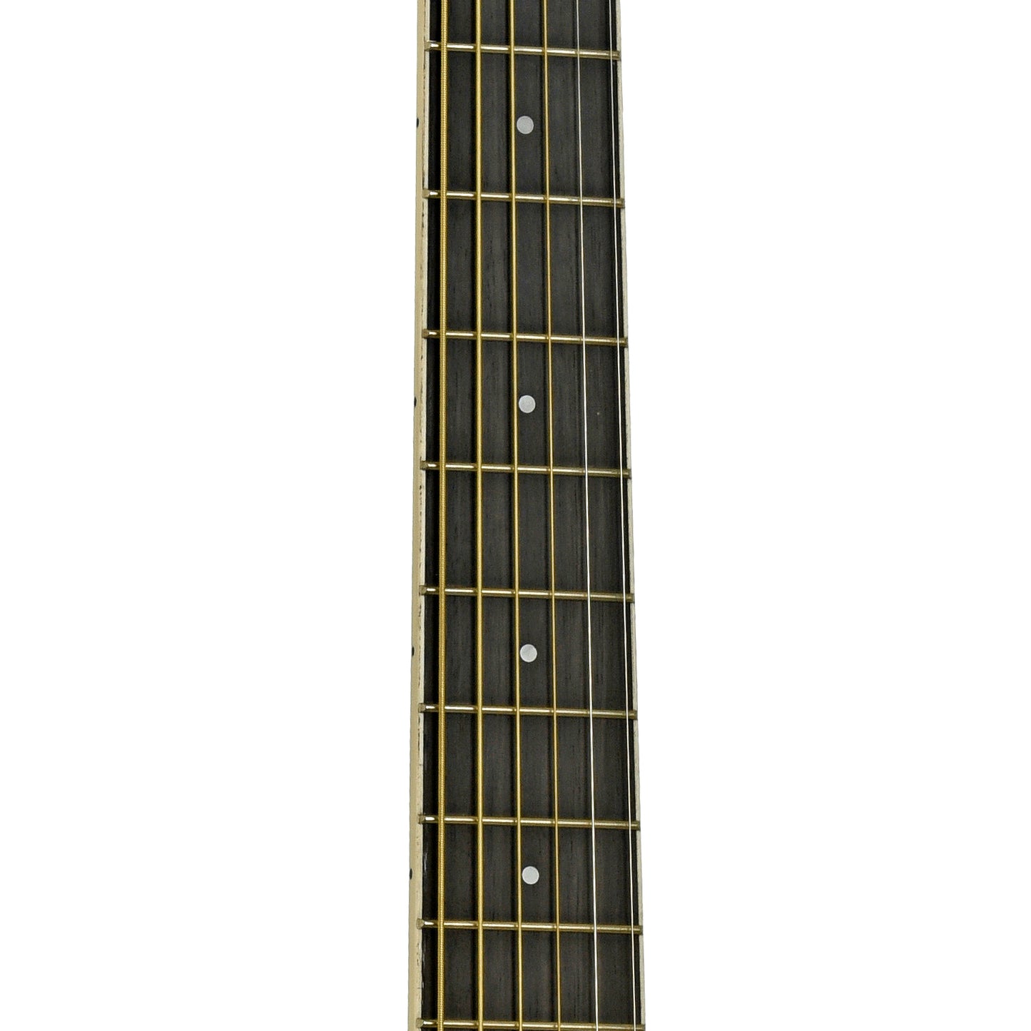 Fretboard of Ibanez AEG7MH Grand Concert Acoustic Guitar, Weathered Black Open Pore