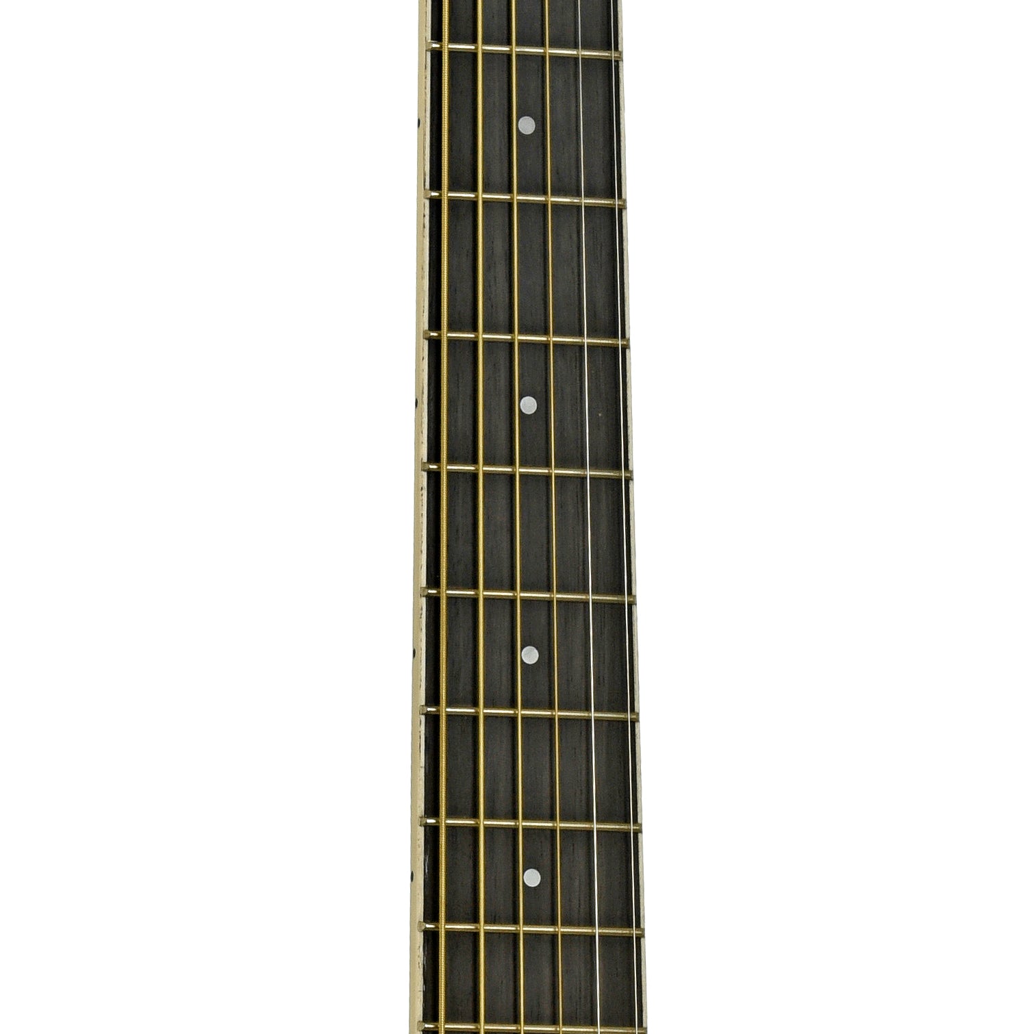 Fretboard of Ibanez AEG7MH Grand Concert Acoustic Guitar, Weathered Black Open Pore