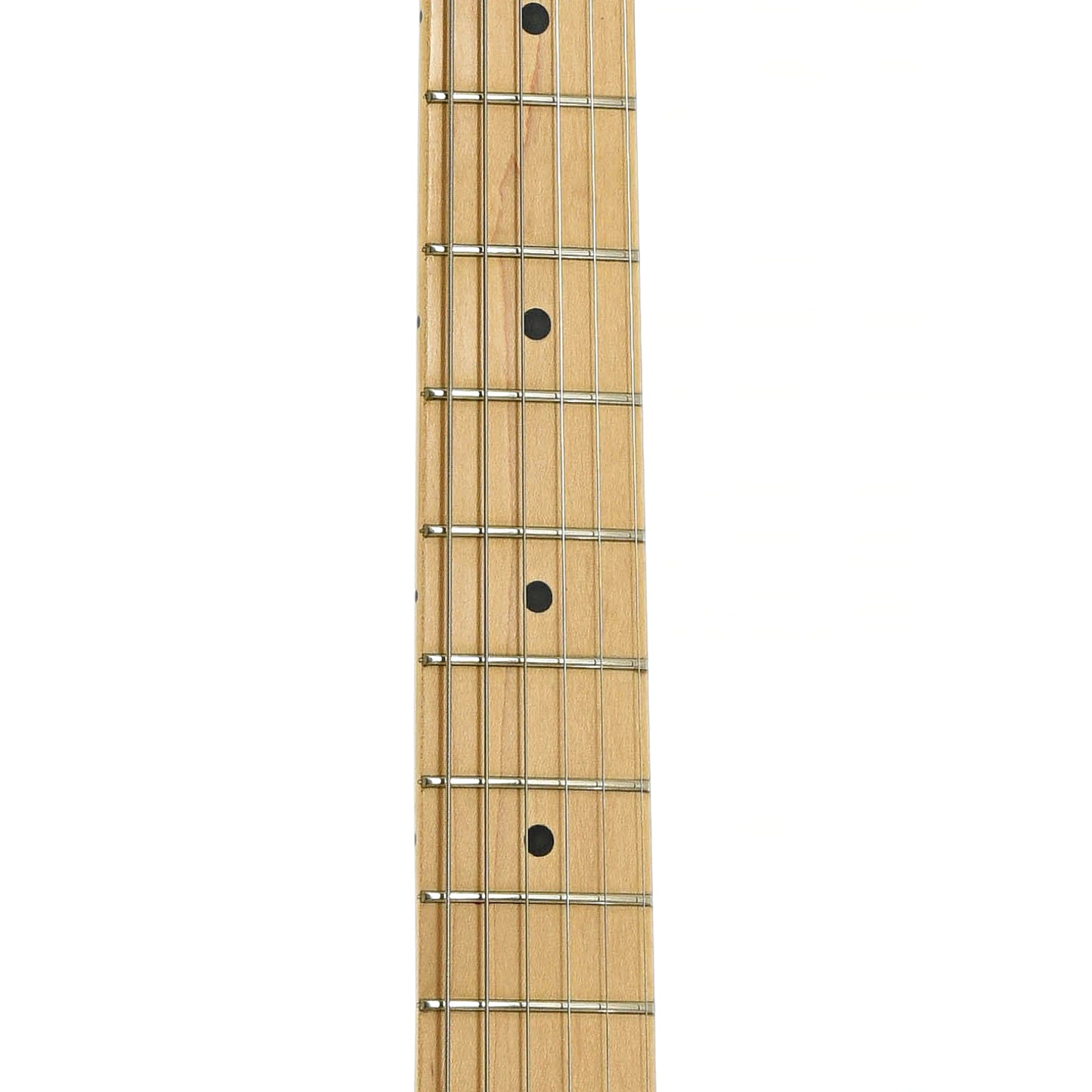 Fretboard of Fender Stratocaster Standard Electric Guitar 