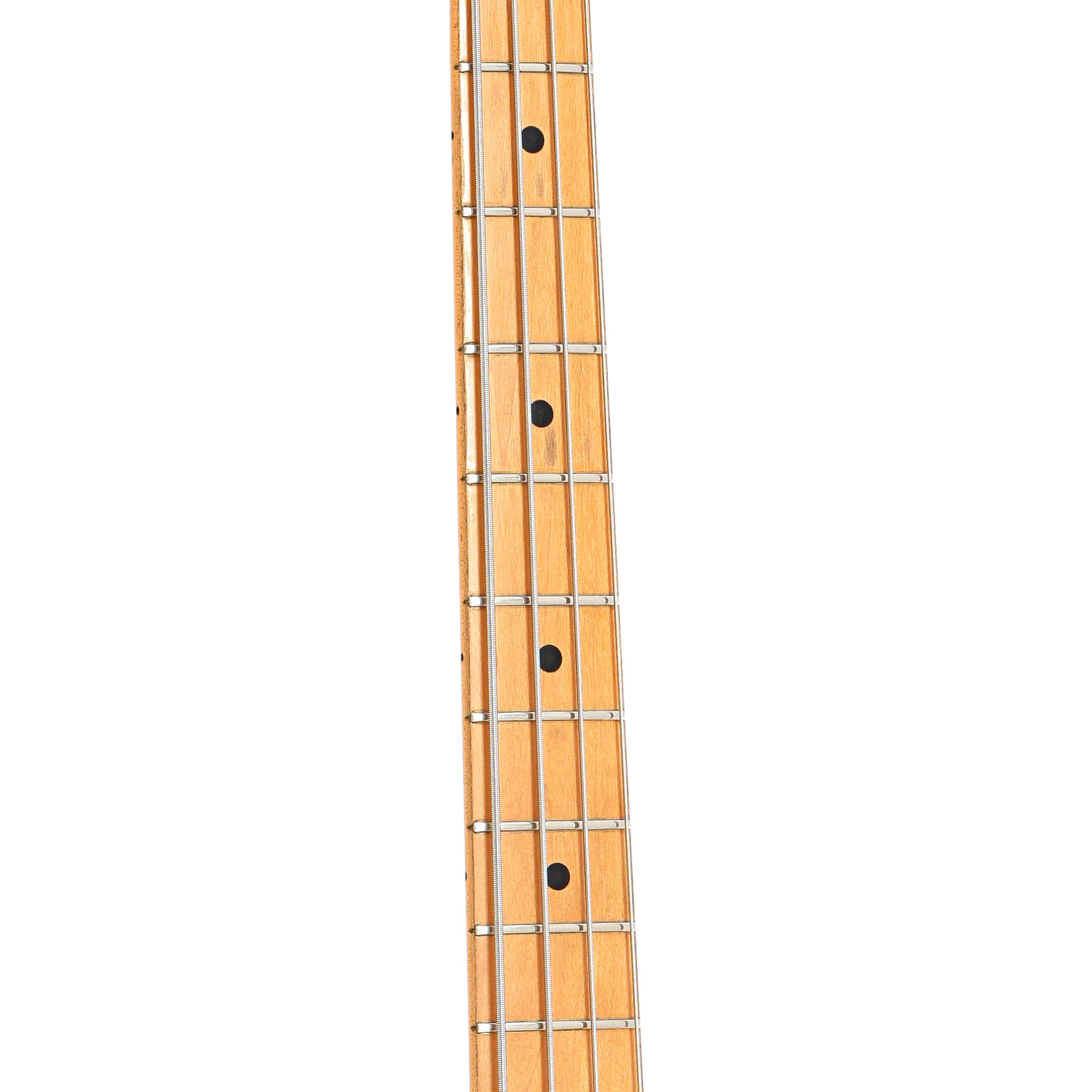 fretboard of Music Man Stingray Electric Bass (1979)