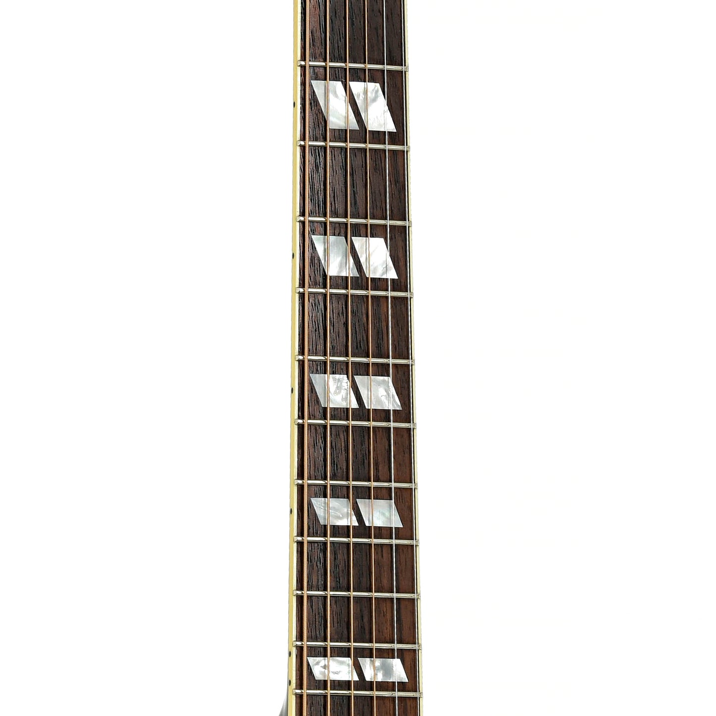 Fretboard of Gibson Southern Jumbo Acoustic Guitar