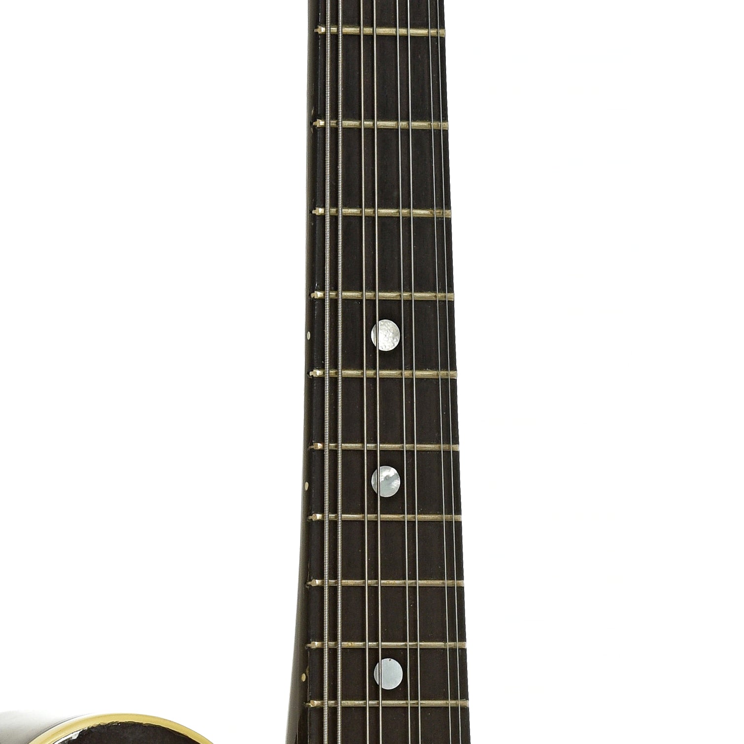 Fretboard of Gibson F-5G Mandolin