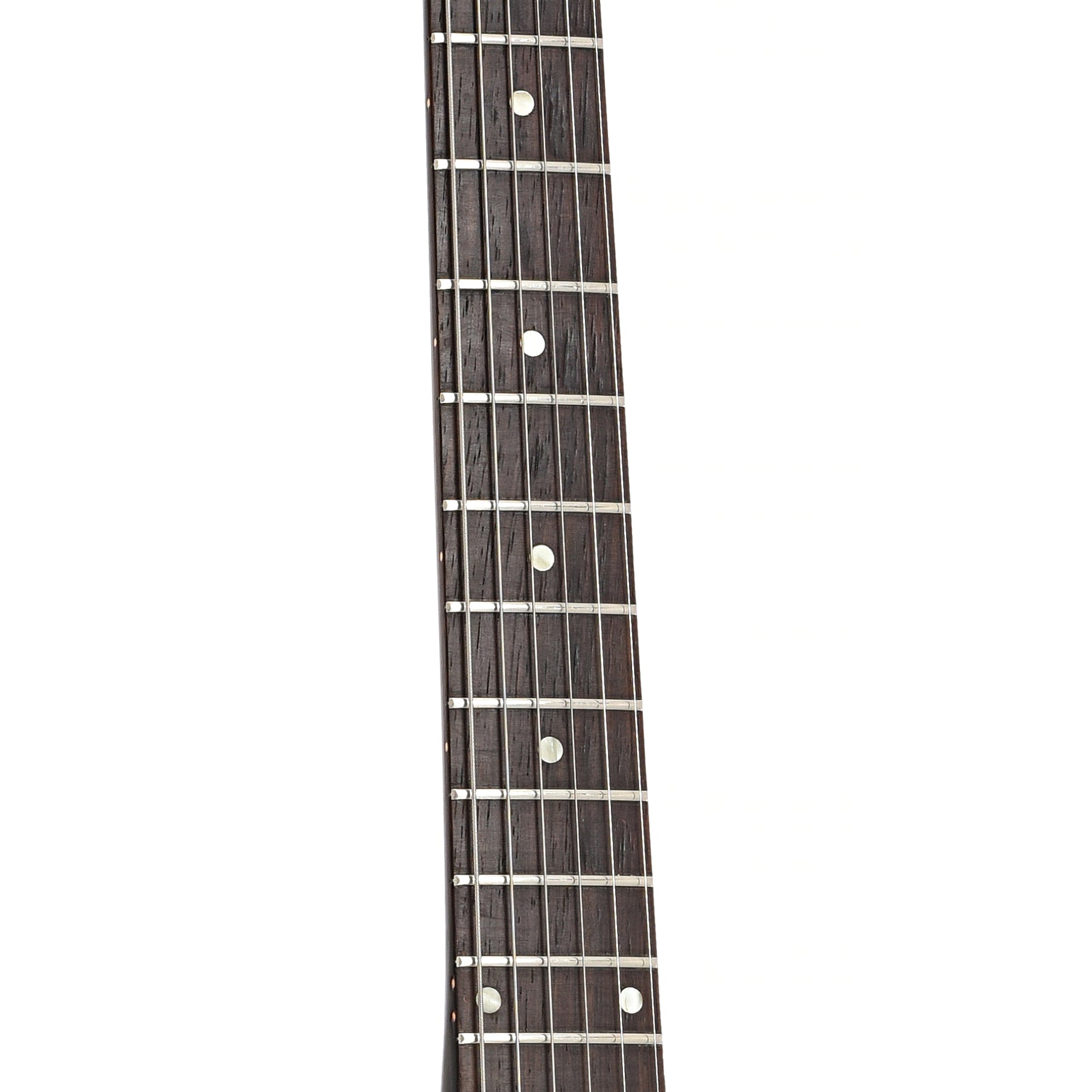 Fretboard of Gibson ES-150 Hollow Body Electric Guitar (1941)