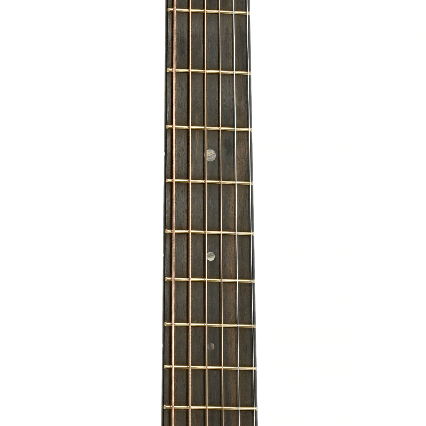 Fretboard of Martin 000-18 Modern Deluxe Acoustic Guitar 