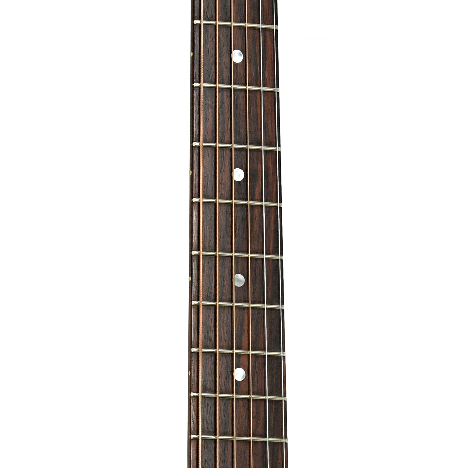 Fretboard of Gibson J-45 New Vintage Ultimate Acoustic Guitar