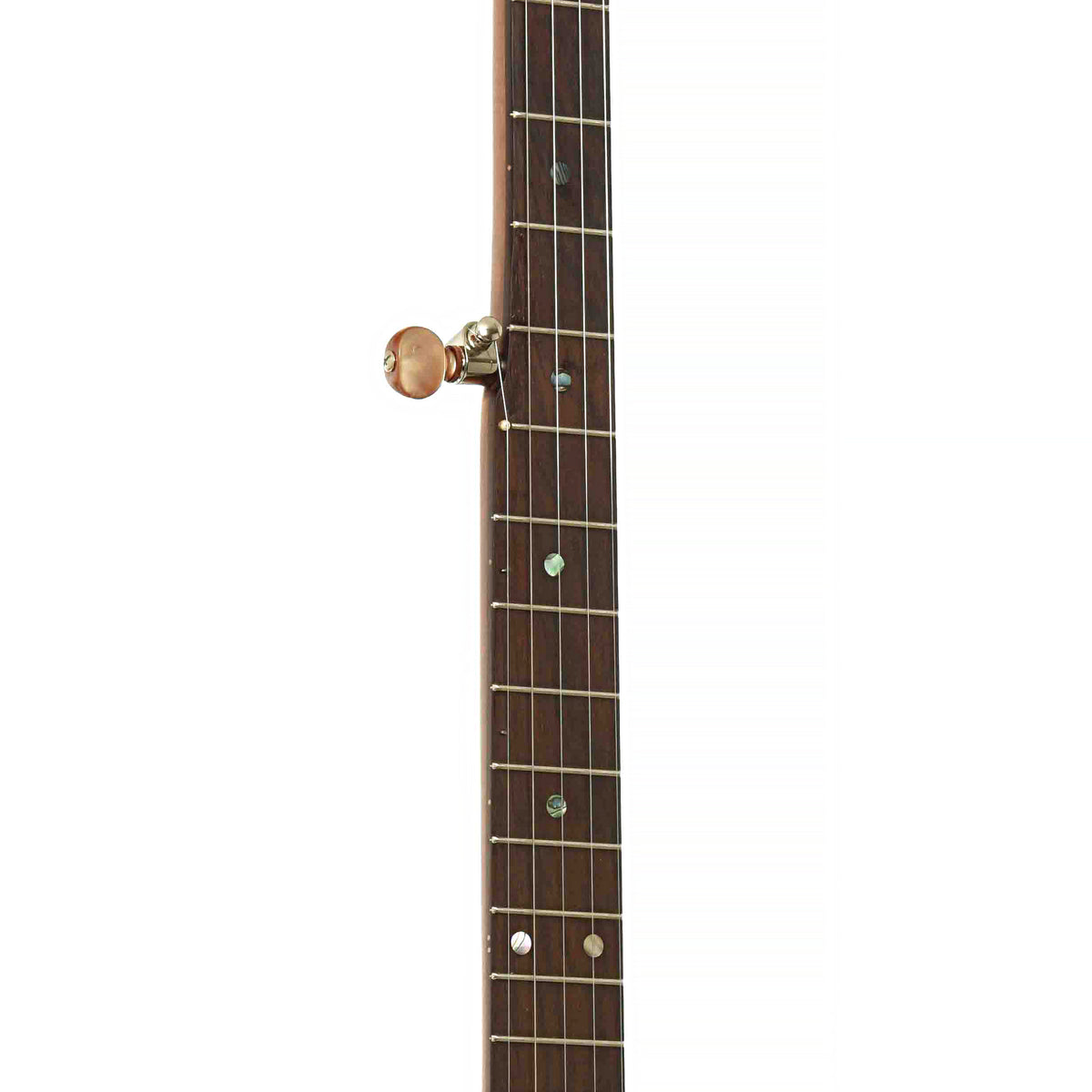 Fretboard of Starr 11 in. Curly Maple Openback