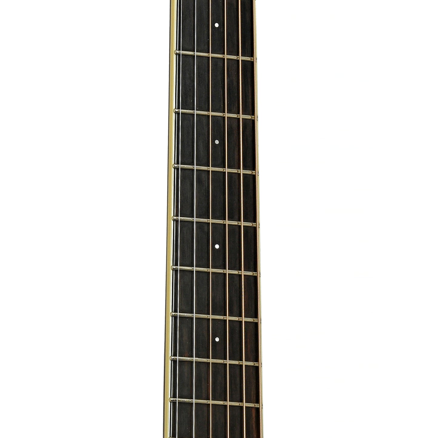 Fretboard of Santa Cruz F Koa LH Acoustic Guitar 