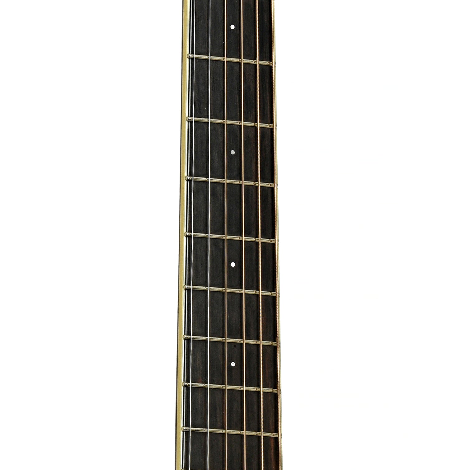 Fretboard of Santa Cruz F Koa LH Acoustic Guitar 