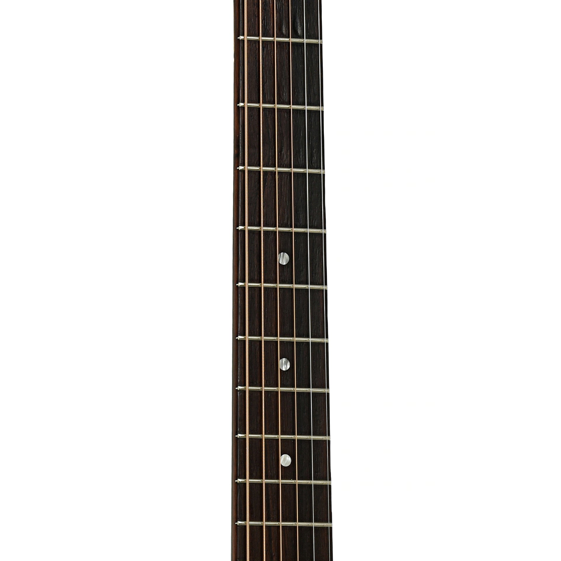 Fretboard of Dobro Model 90 Duolian Resonator Guitar 