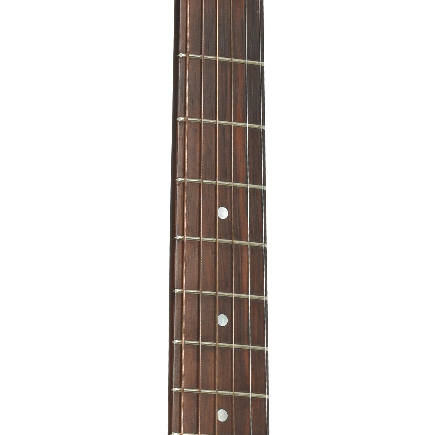 Fretboard of Carson J. Robison Model 1281 Acoustic Guitar