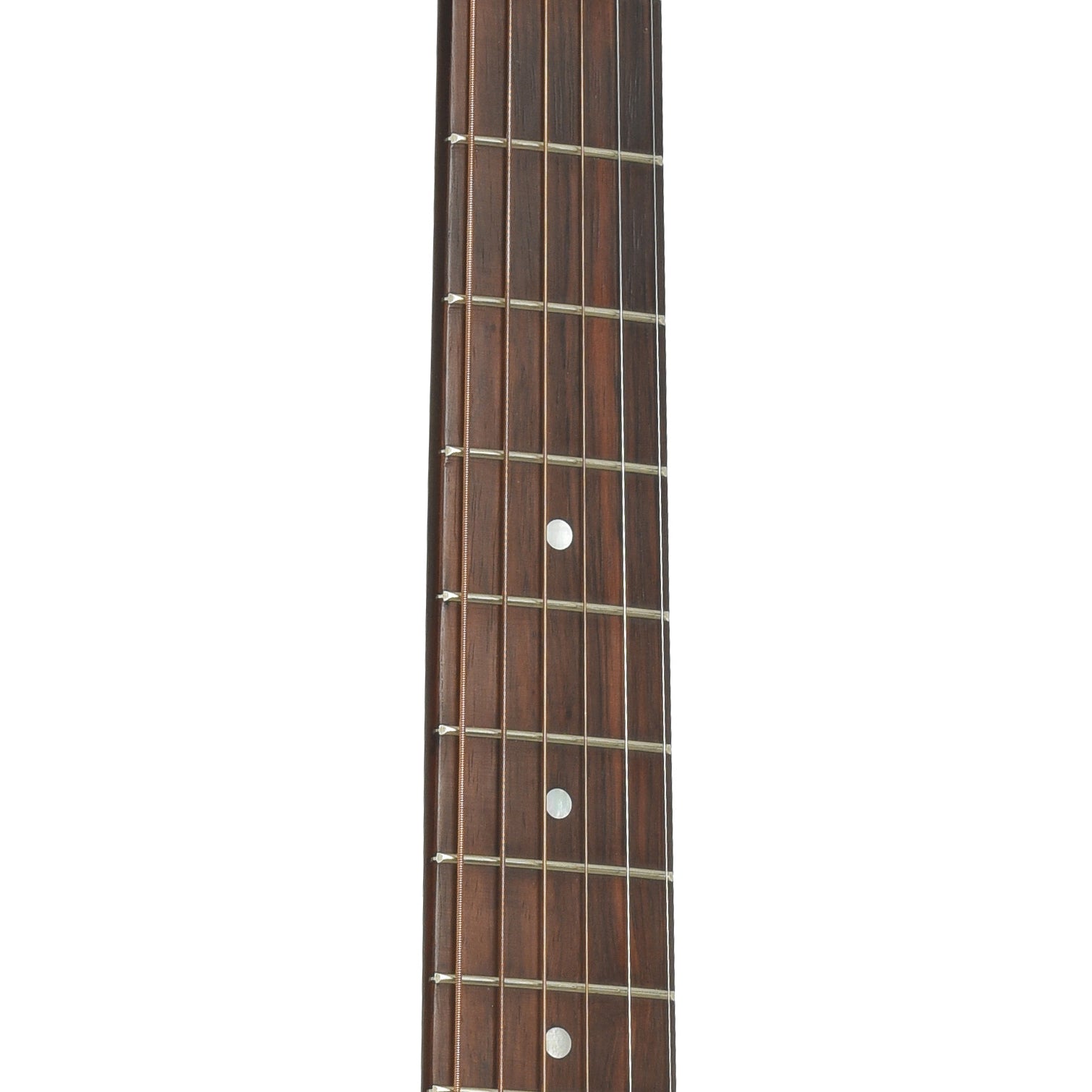 Fretboard of Carson J. Robison Model 1281 Acoustic Guitar