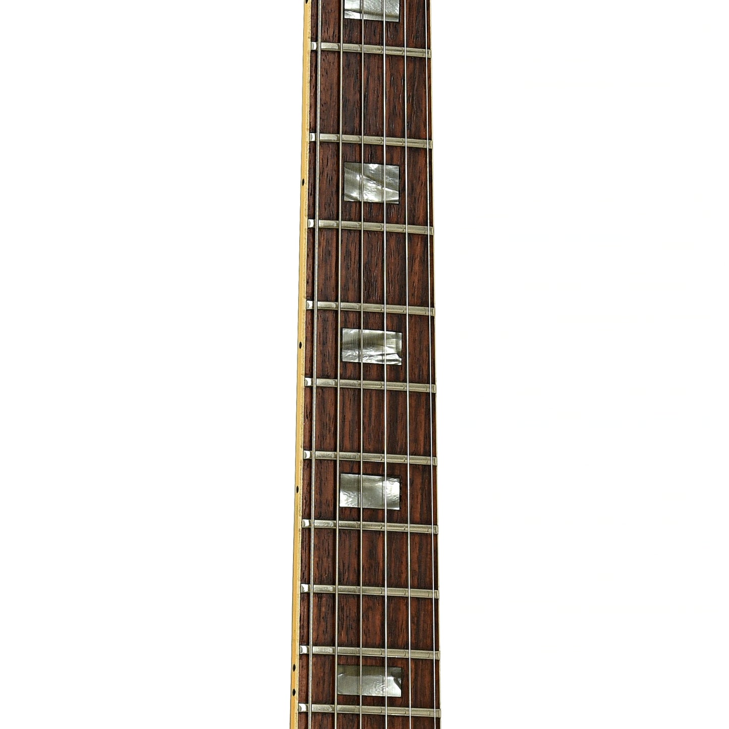 Fretboard of Gibson ES-335 Hollowbody Electric Guitar