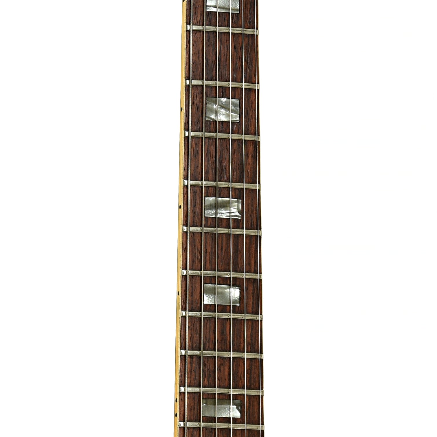 Fretboard of Gibson ES-335 Hollowbody Electric Guitar