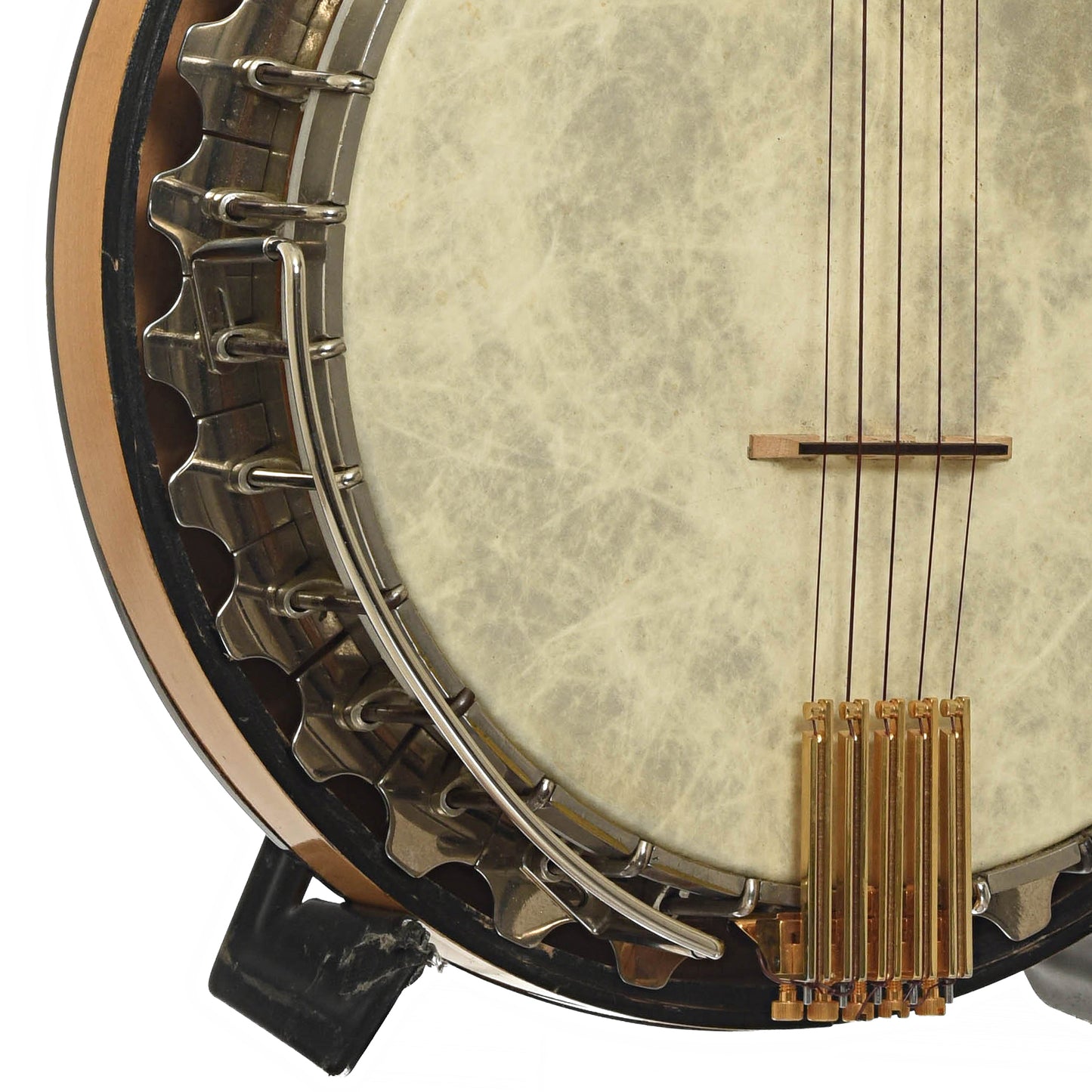 Armrest of Vega Tubaphone Conversion Banjo