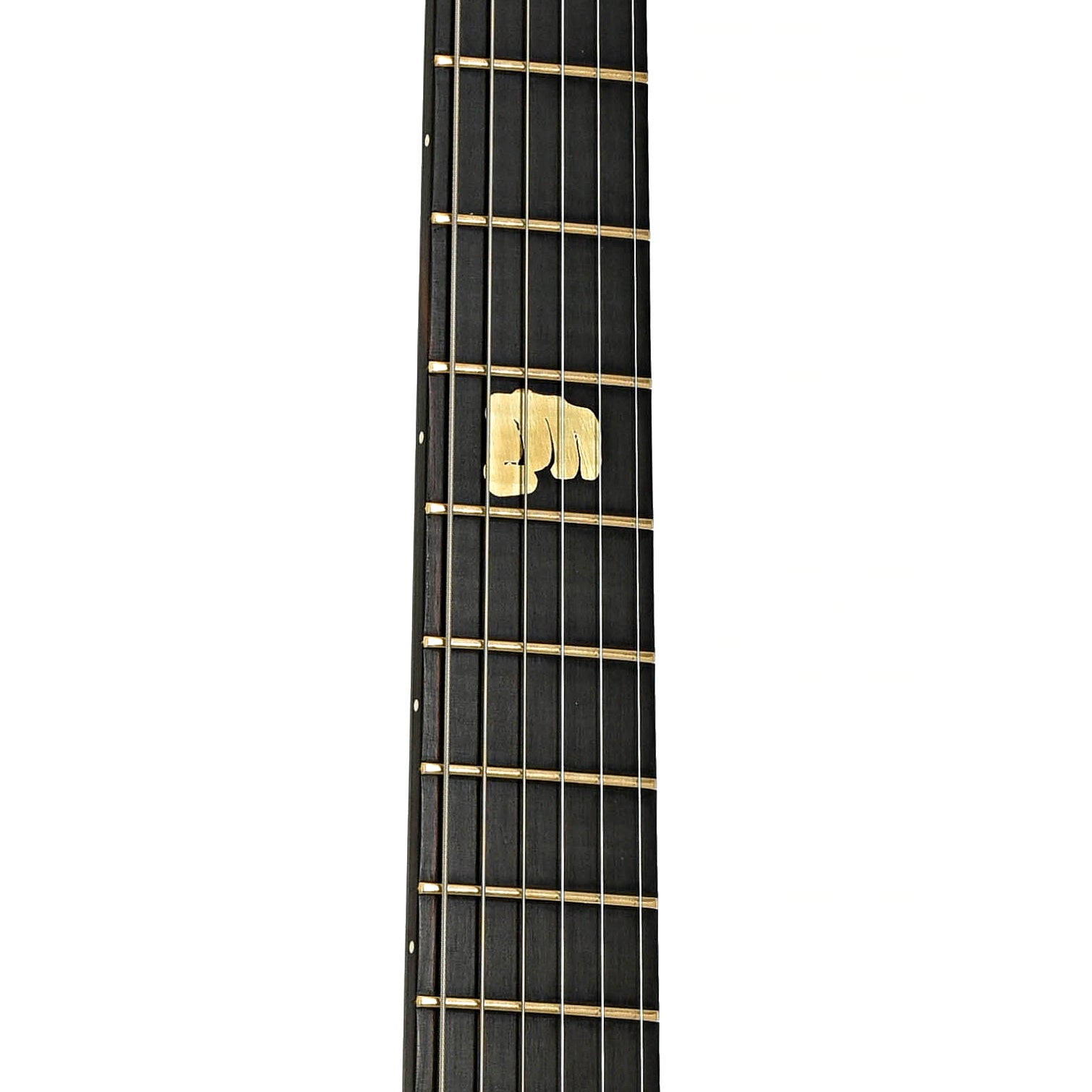 Fretboard of Gibson Les Paul Menace Electric Guitar