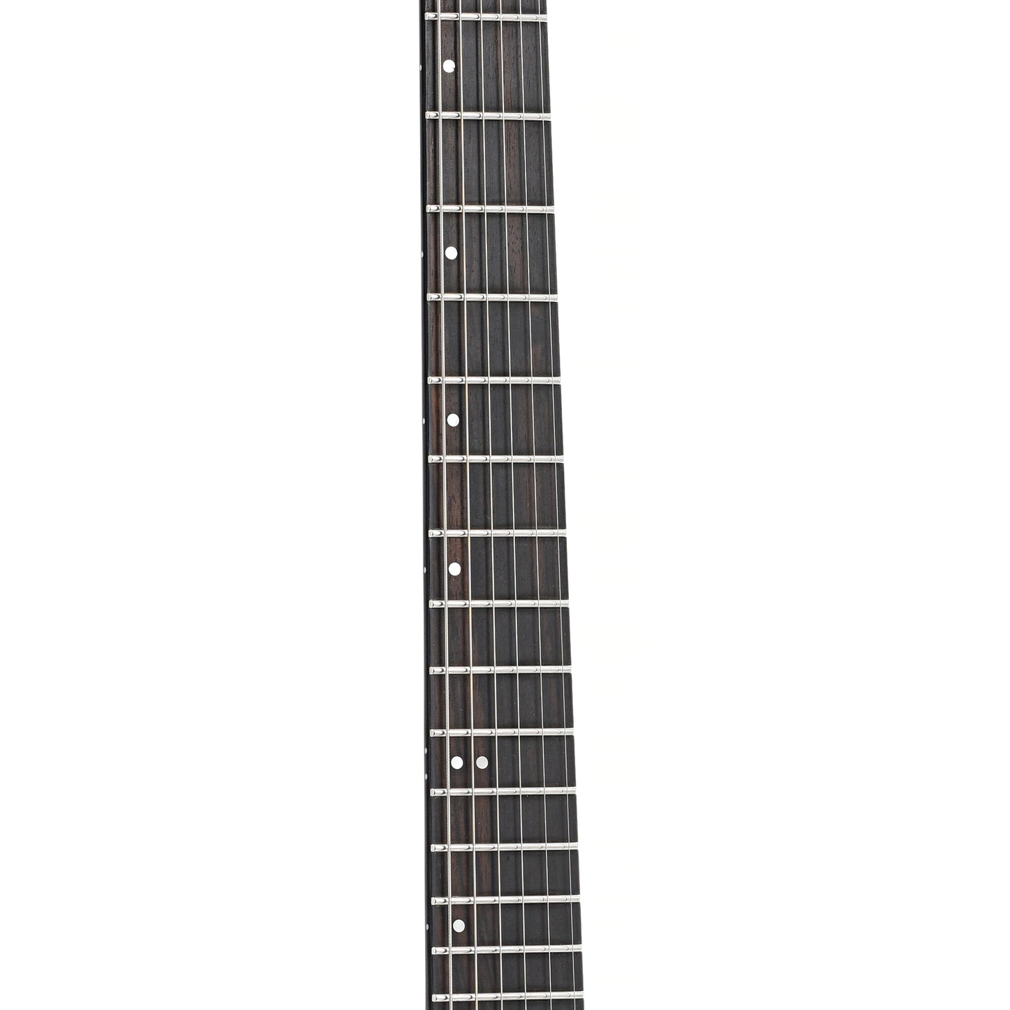 Fretboard of ESP LTD TE-1000 Evertune Electric Guitar, Poplar Burl Charcoal Burst