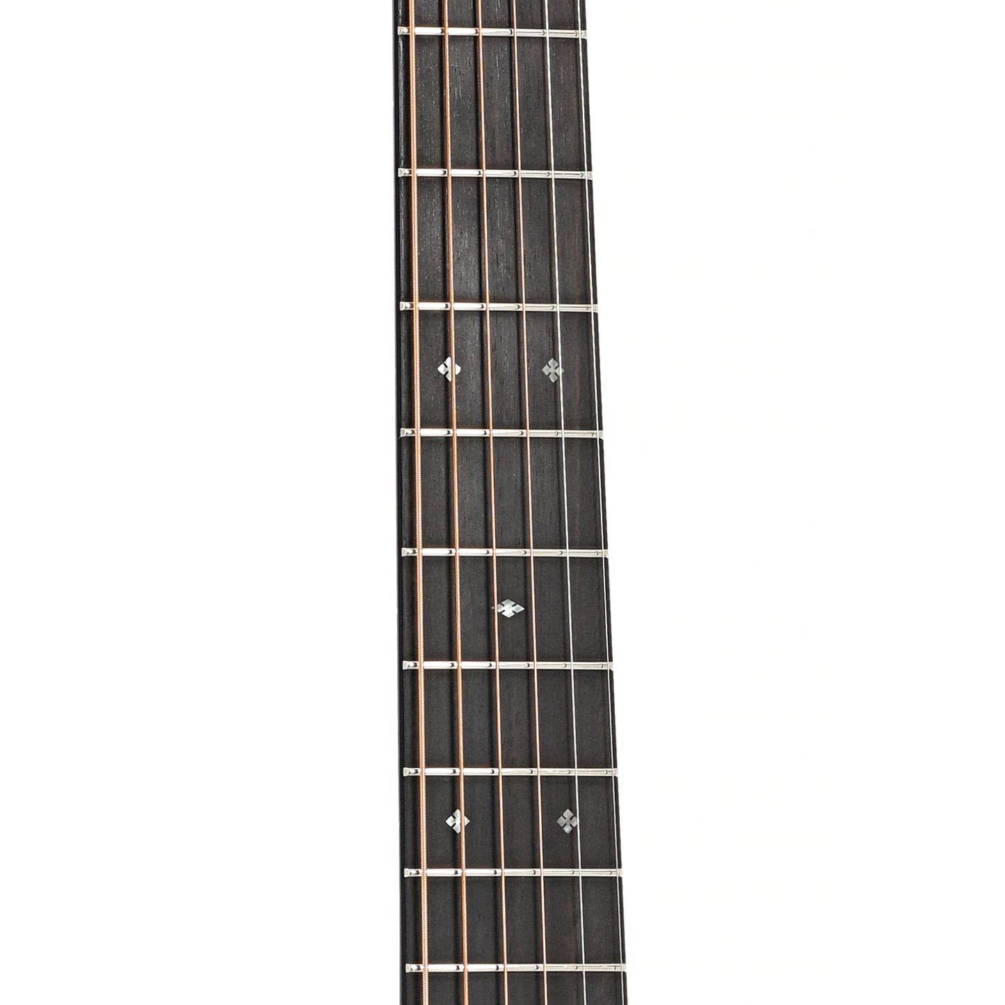 Fretboard of Bourgeois Legacy Series Victorian OMS Acoustic Guitar