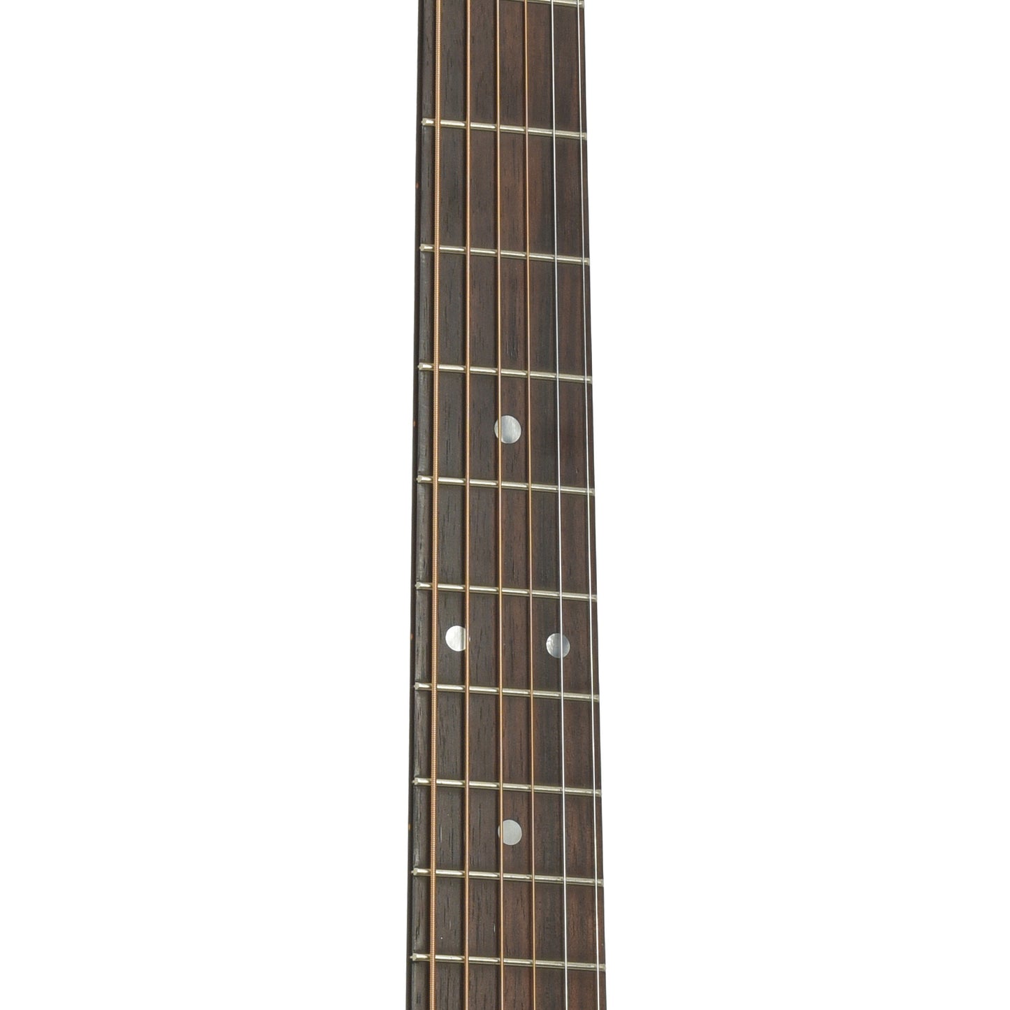 Fretboard of Martin D-28 Acoustic Guitar