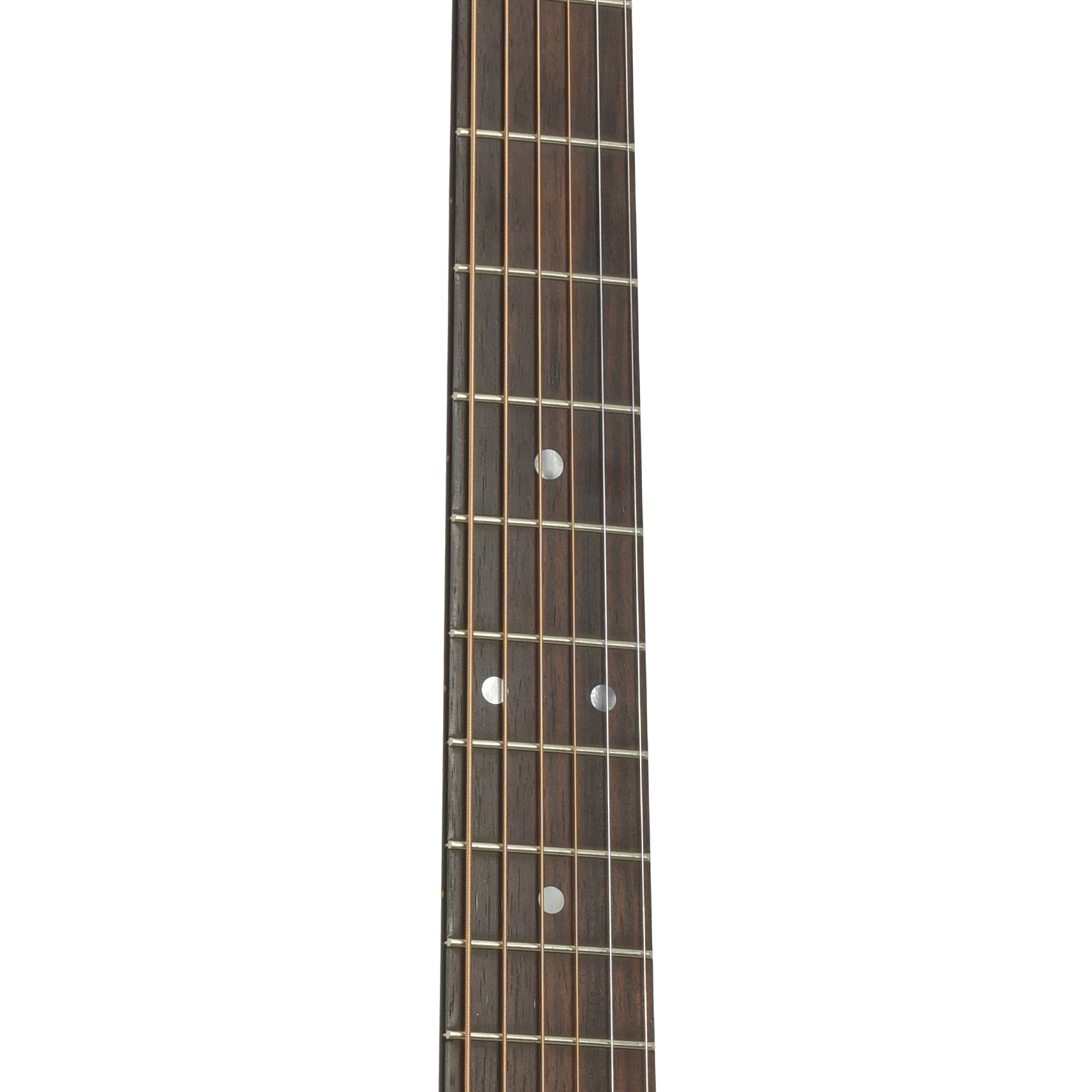 Fretboard of Martin D-28 Acoustic Guitar
