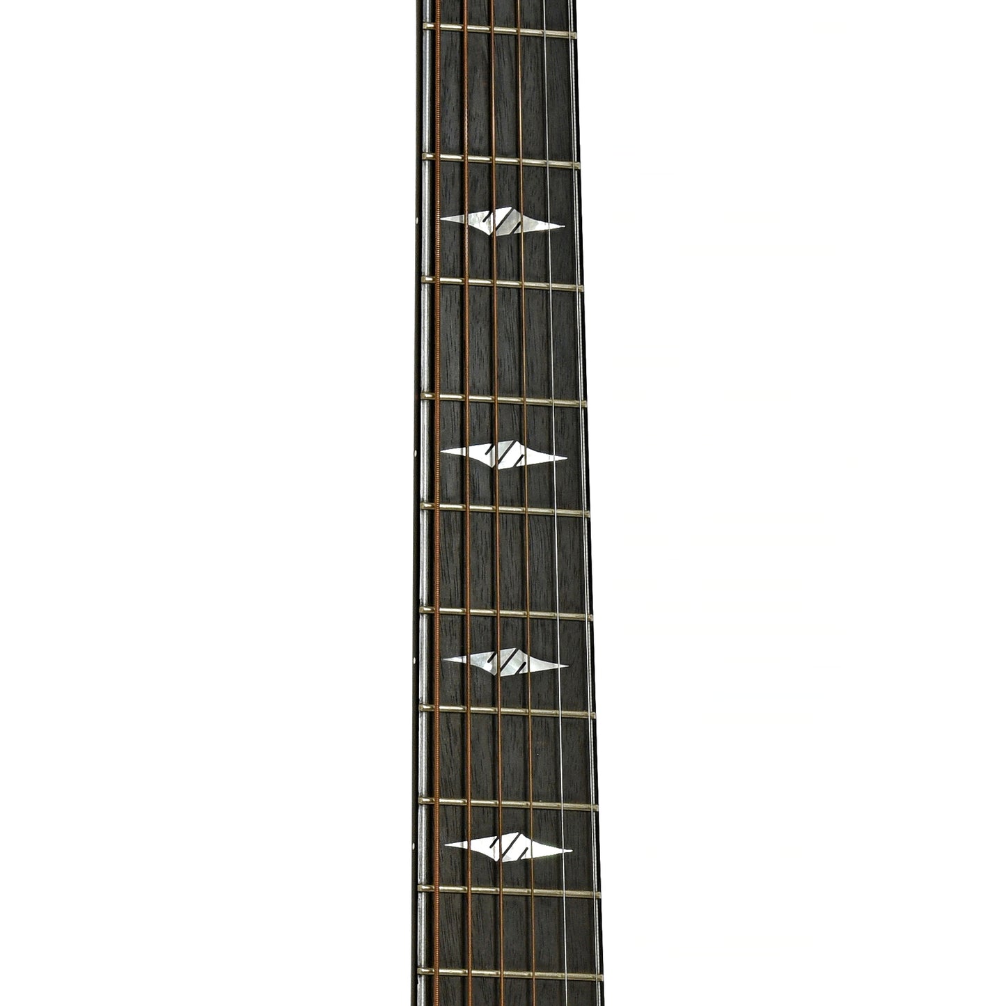 Fretboard of Collings SJ Mahogany Acoustic Guitar 