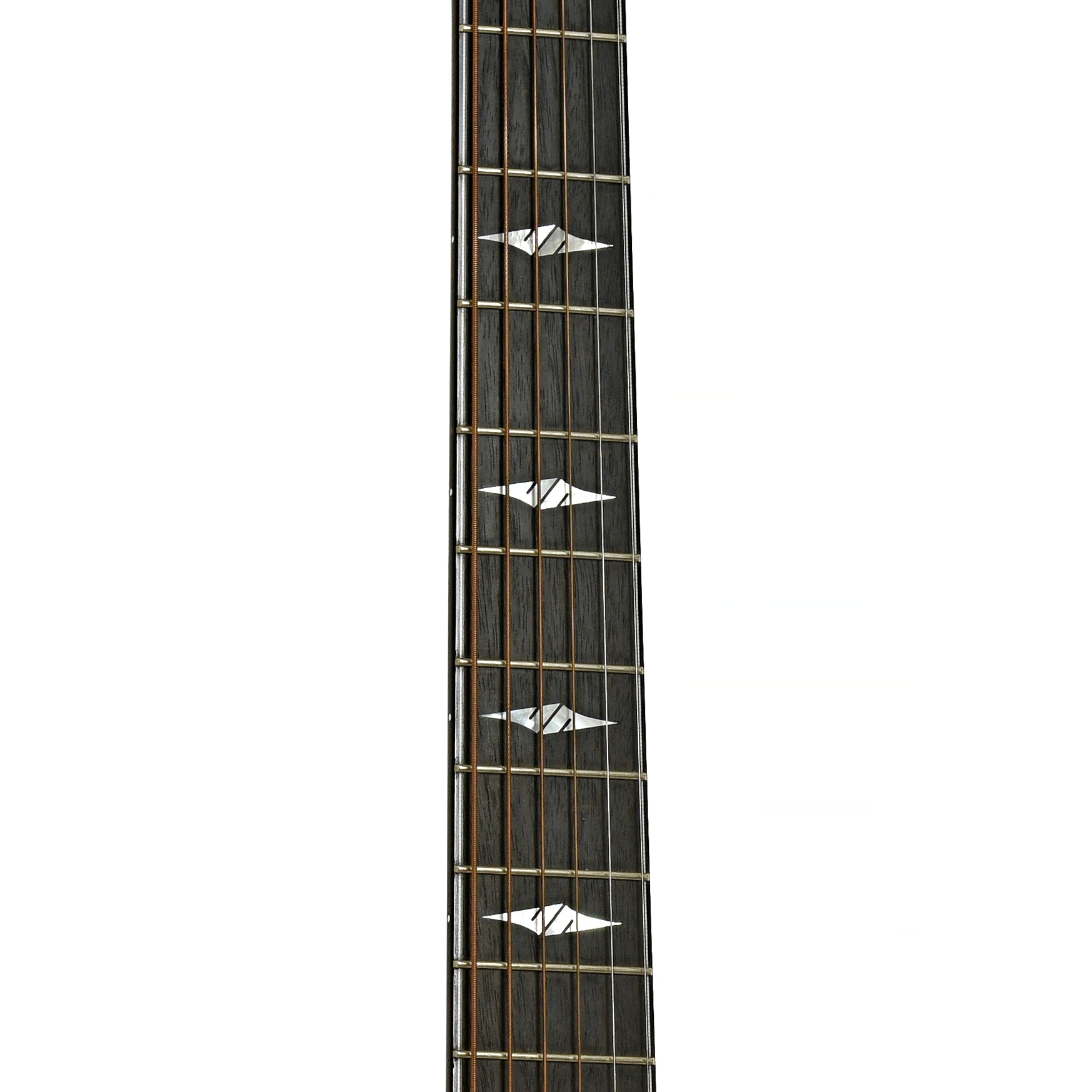 Fretboard of Collings SJ Mahogany Acoustic Guitar 