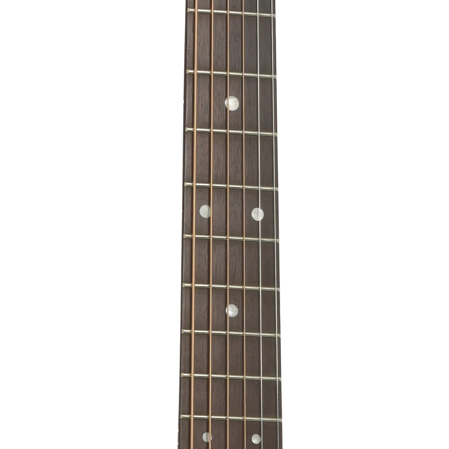 Fretboard of Martin SWDGT Acoustic Guitar