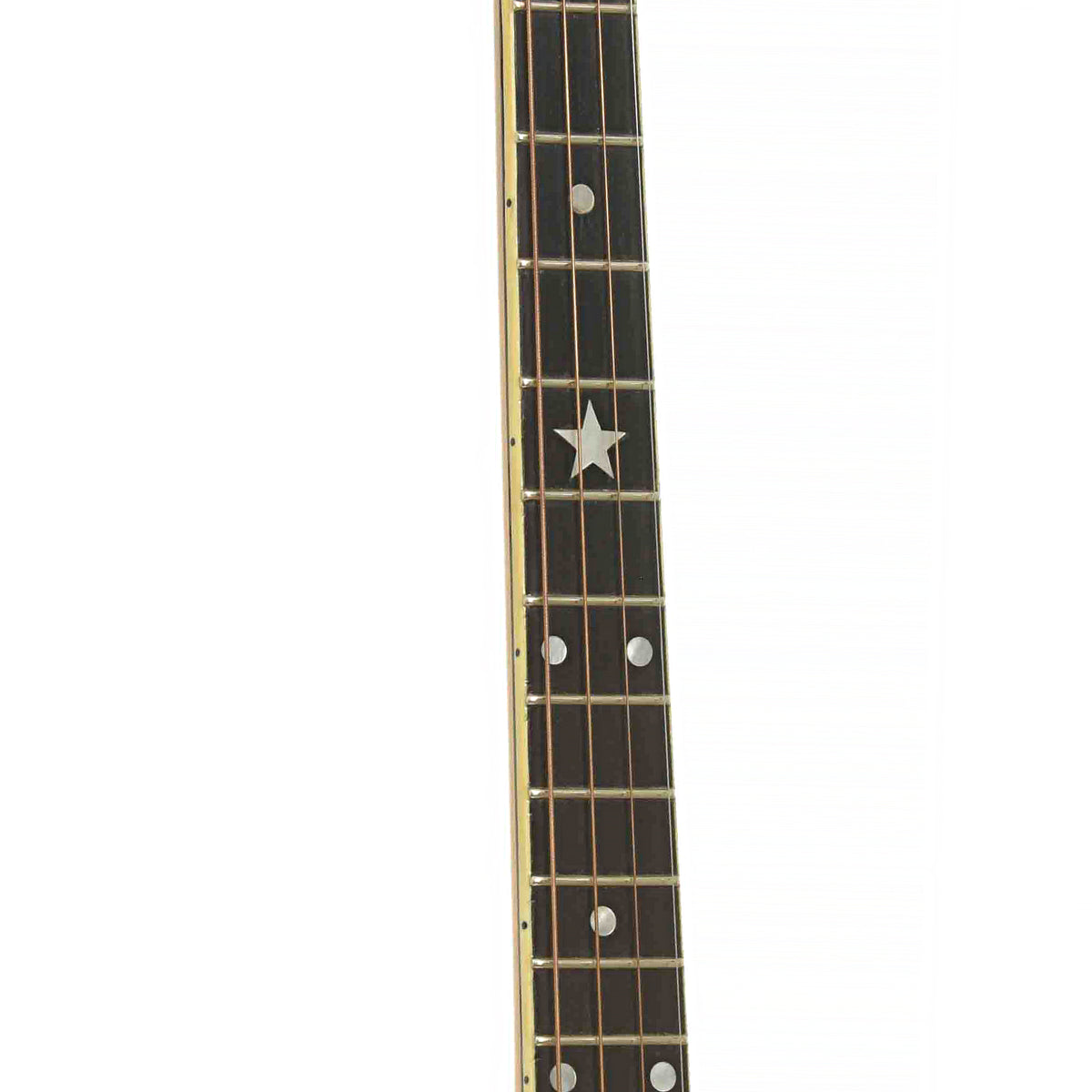 Fretboard of Vega Whyte Laydie Style R Tenor Banjo