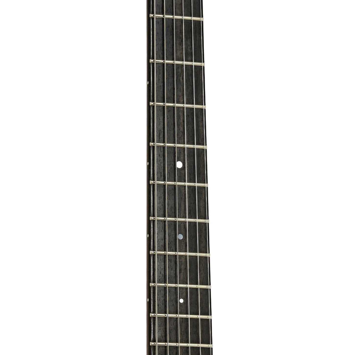 Fretboard of Collings 620 SM LC Hollowbody Electric Guitar, Dark Cherry Sunburst