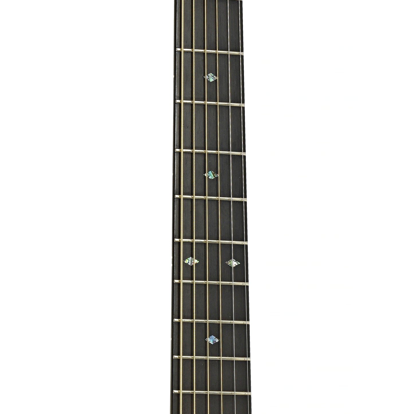Fretboard of Goodall CCJC Master Sitka / Cocobolo Jumbo Guitar