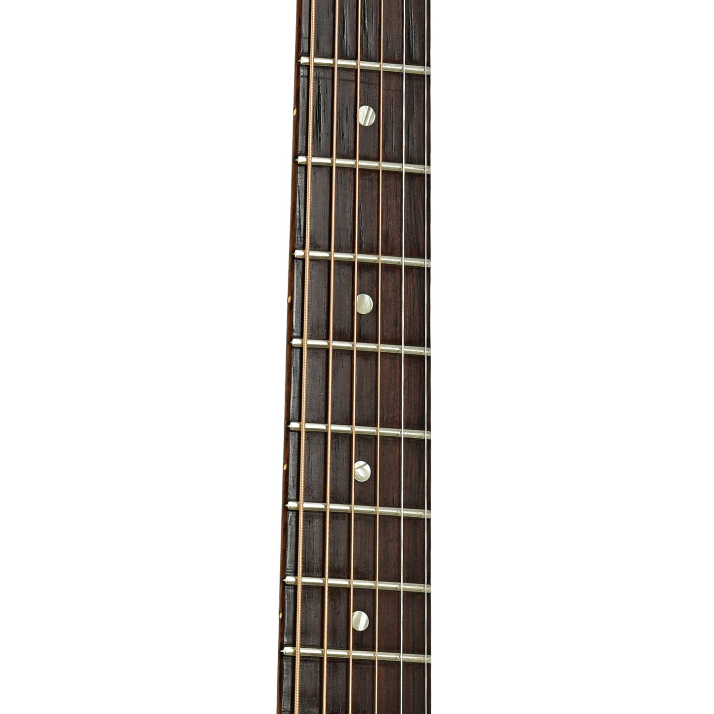 Fretboard of Gibson J-50 Acoustic Guitar 