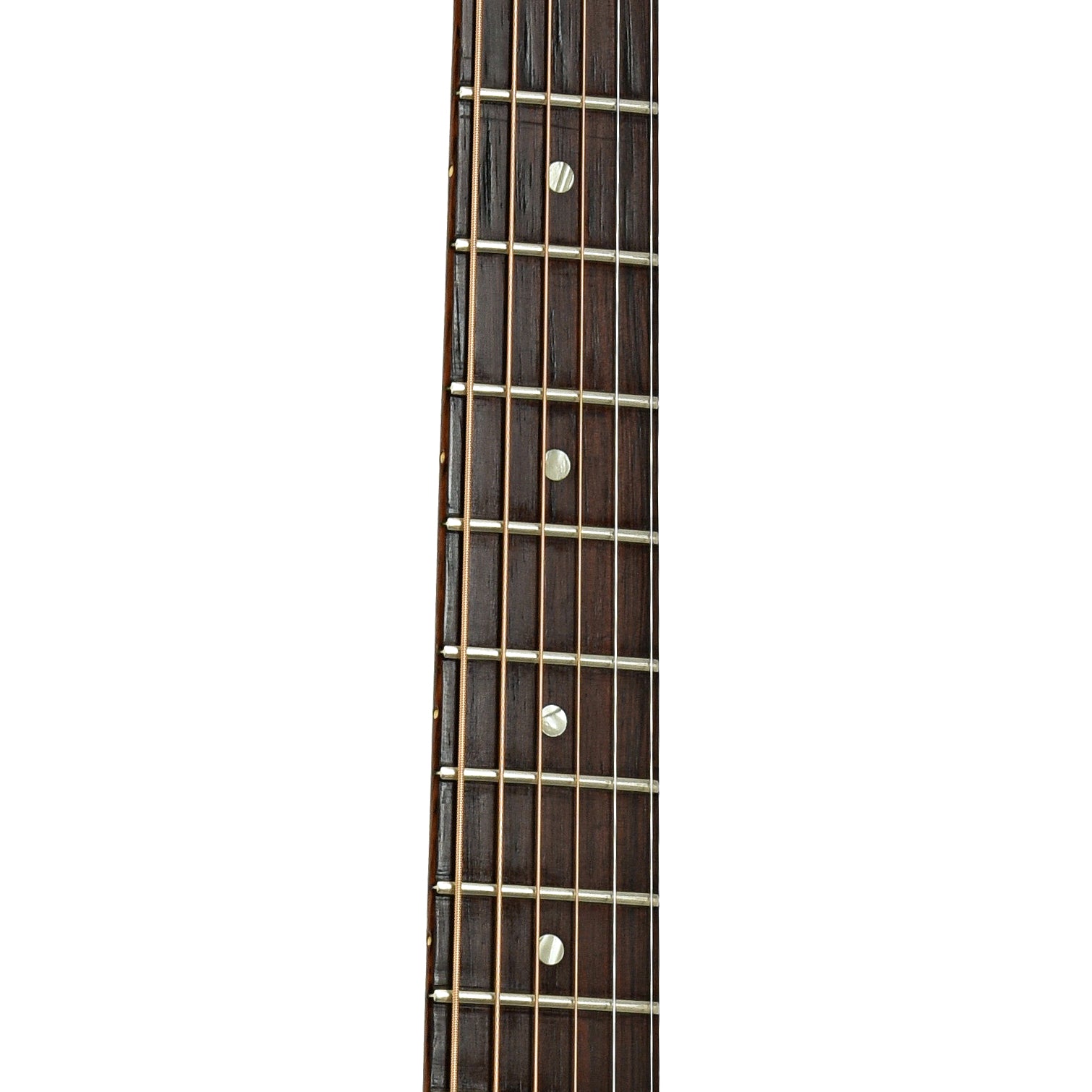 Fretboard of Gibson J-50 Acoustic Guitar 