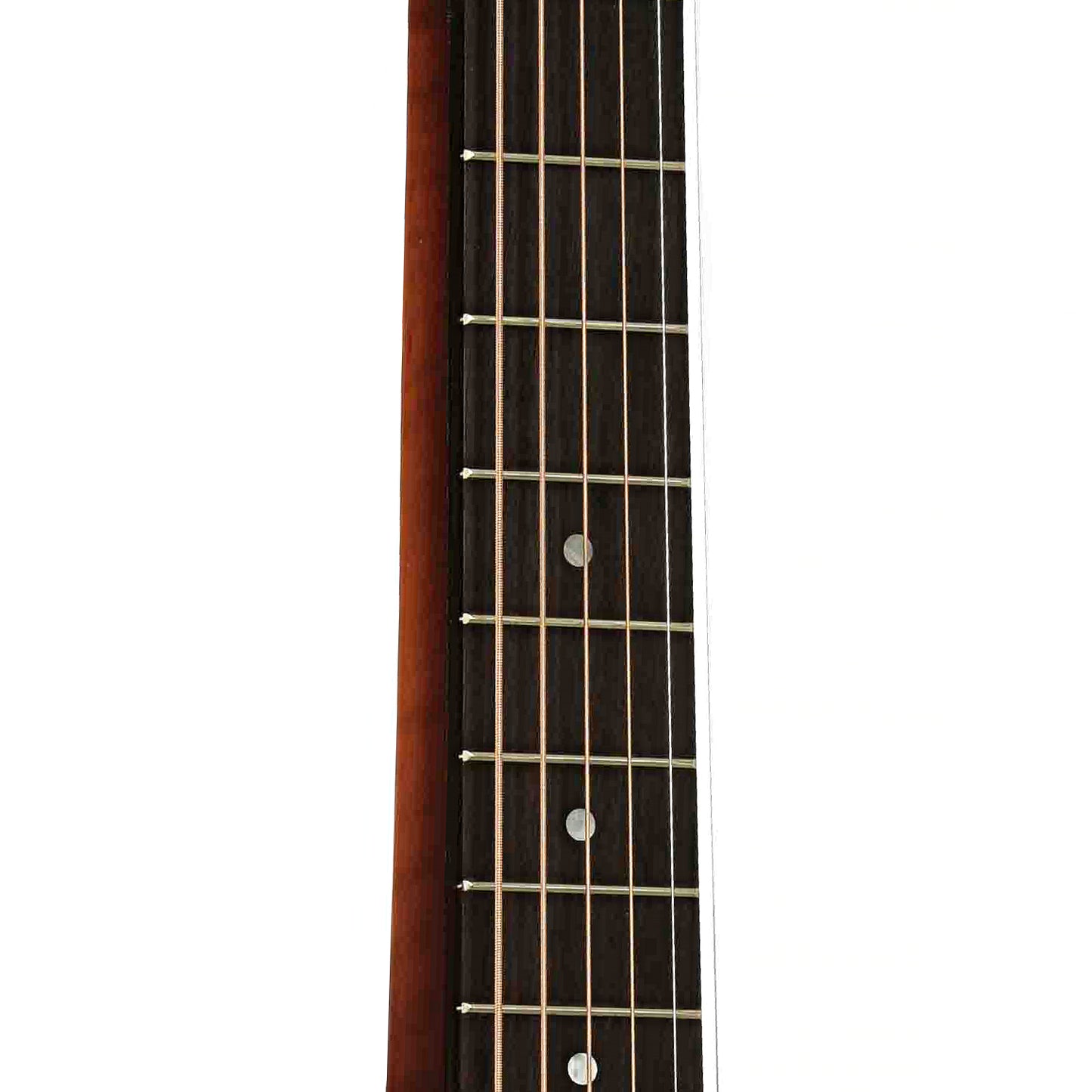 Fretboard of Dobro 60DS Resonator Guitar