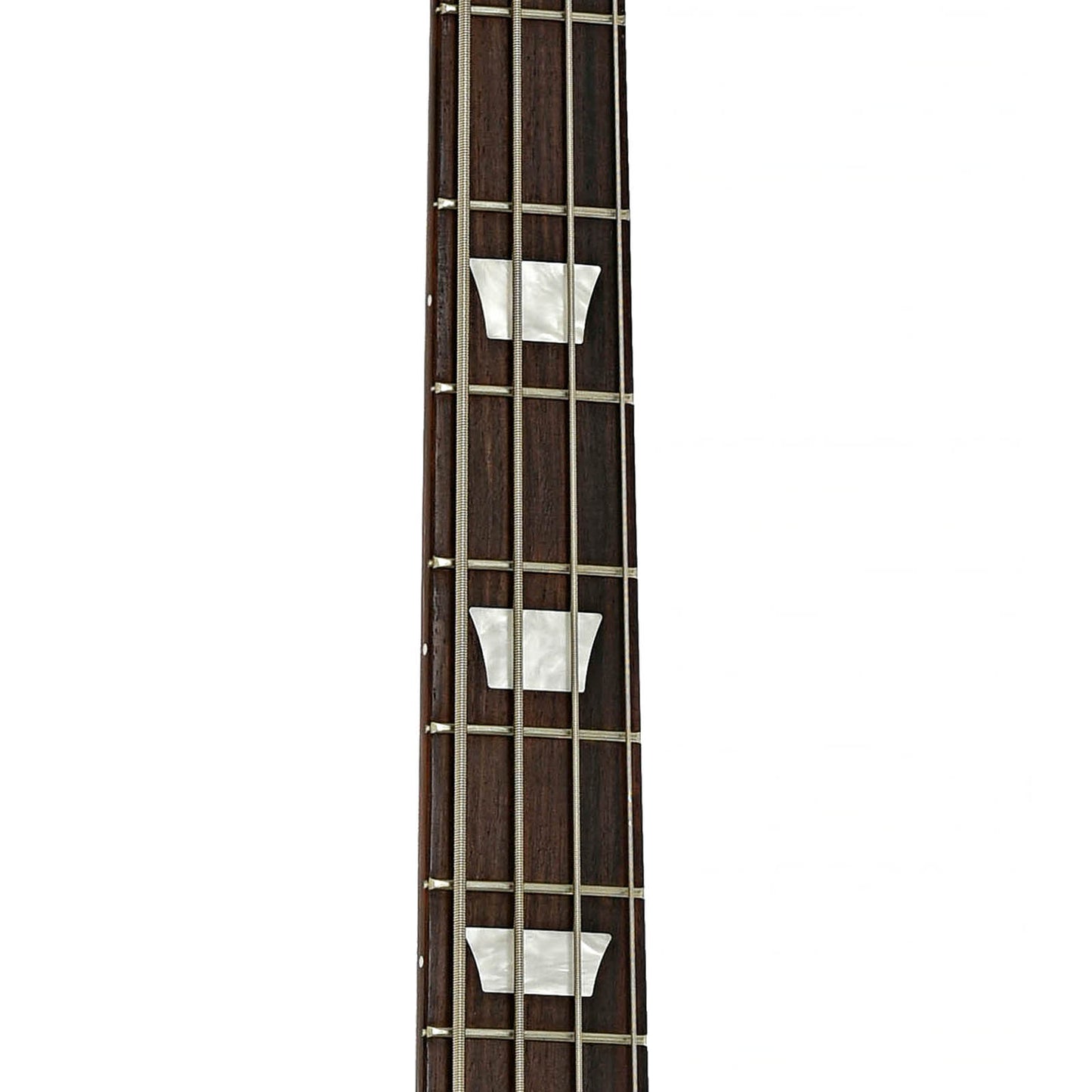 Fretboard of Gibson SG Standard Electric Bass 