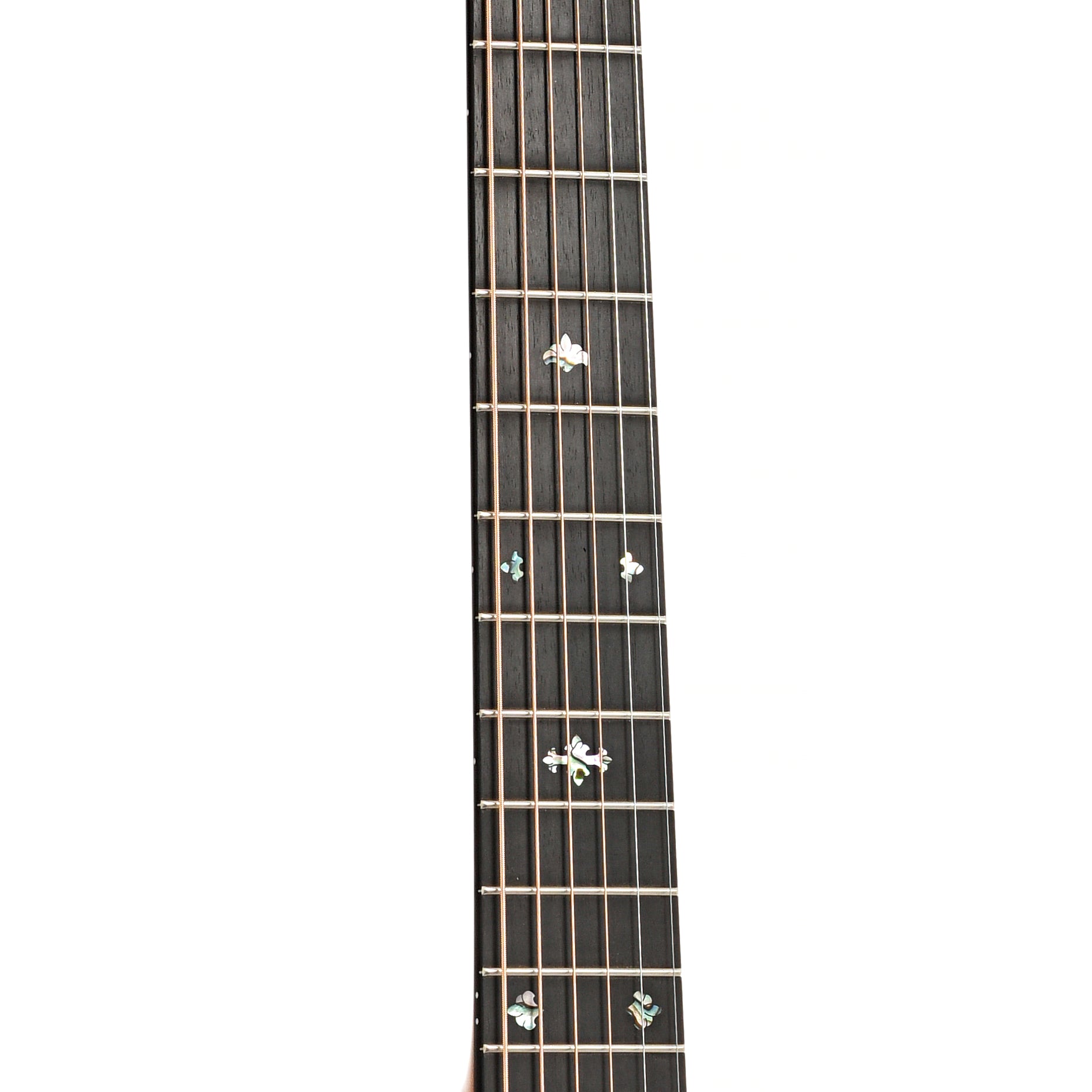 Fretboard of Froggy Bottom Model K Koa Acoustic Guitar (