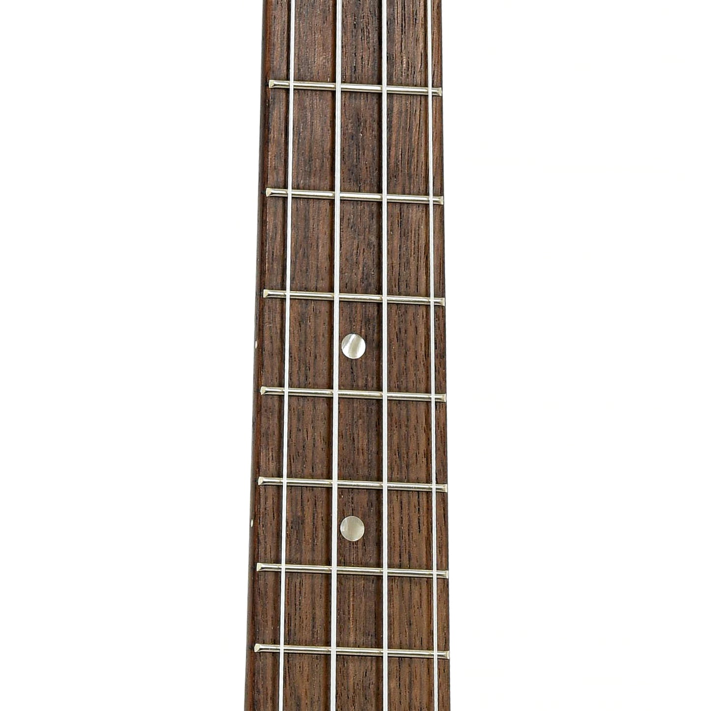 Fretboard of Ohana Vintage TK-38 Premium-Grade Mahogany Tenor Ukulele