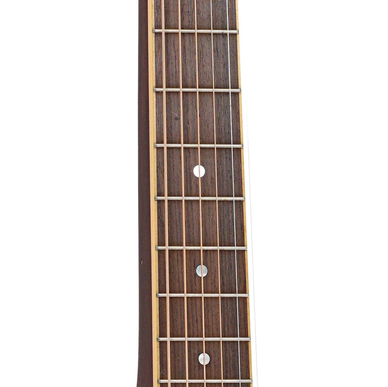 Fretboard of Beard Vintage R Squareneck Resonator Guitar