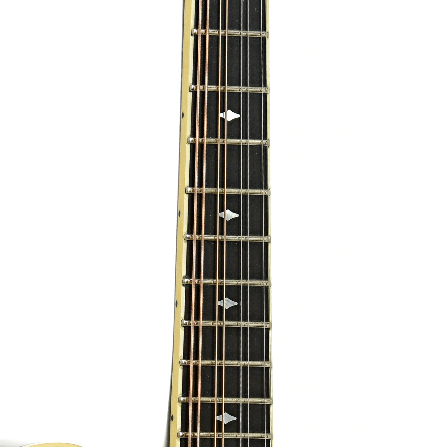 Fretboard of Weber Yellowstone Model F-Style Mandolin