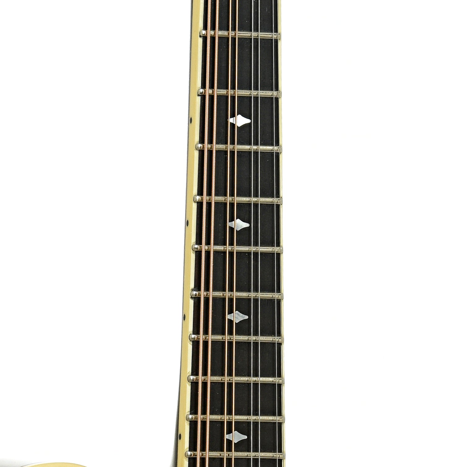 Fretboard of Weber Yellowstone Model F-Style Mandolin