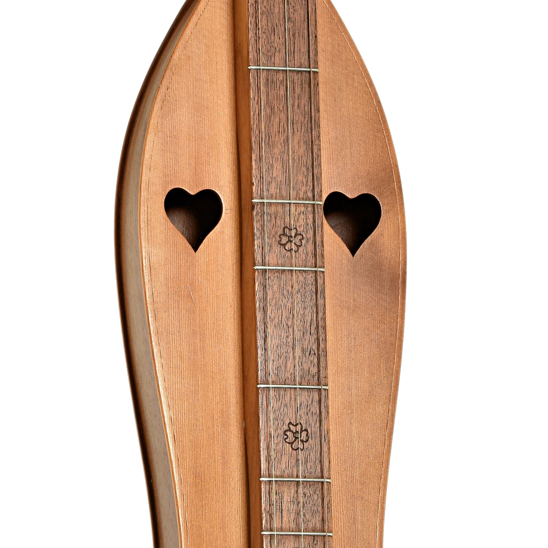 Upper bout of Homer Ledford Special Appalachian Dulcimer