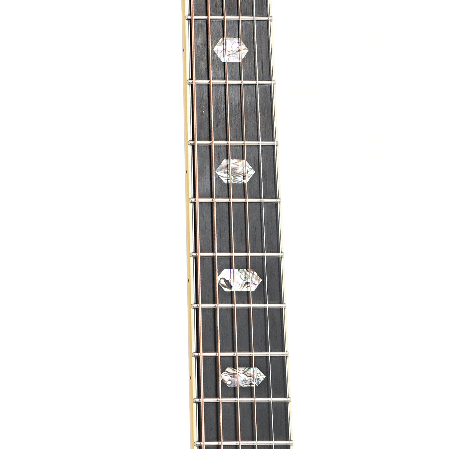Fretboard of Martin J-40 Acoustic Guitar (2018)