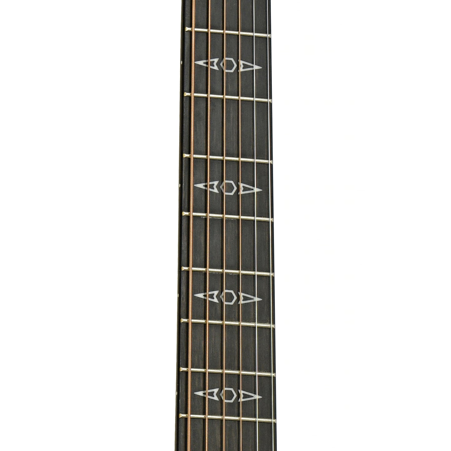 Fretboard of Martin GPE Inception Maple Acoustic Guitar