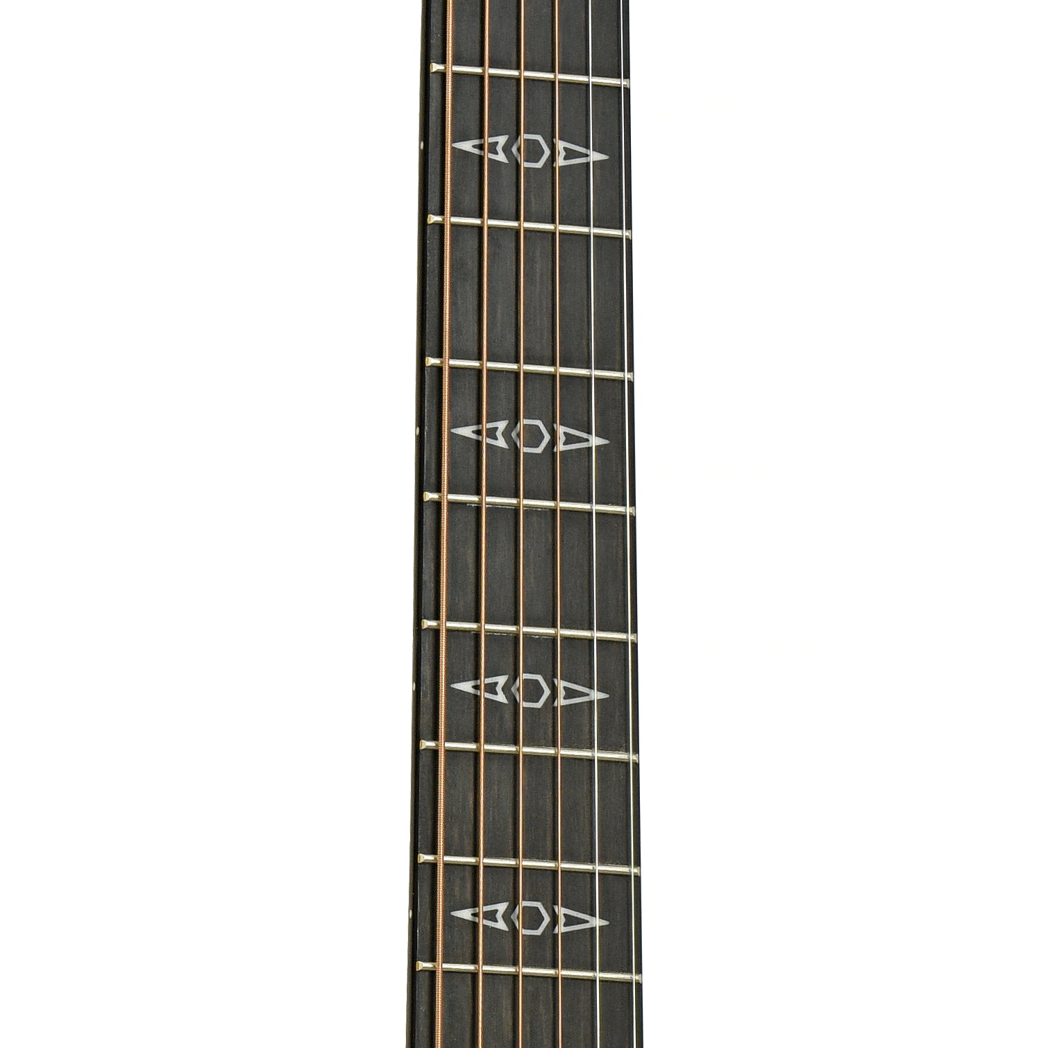 Fretboard of Martin GPE Inception Maple Acoustic Guitar