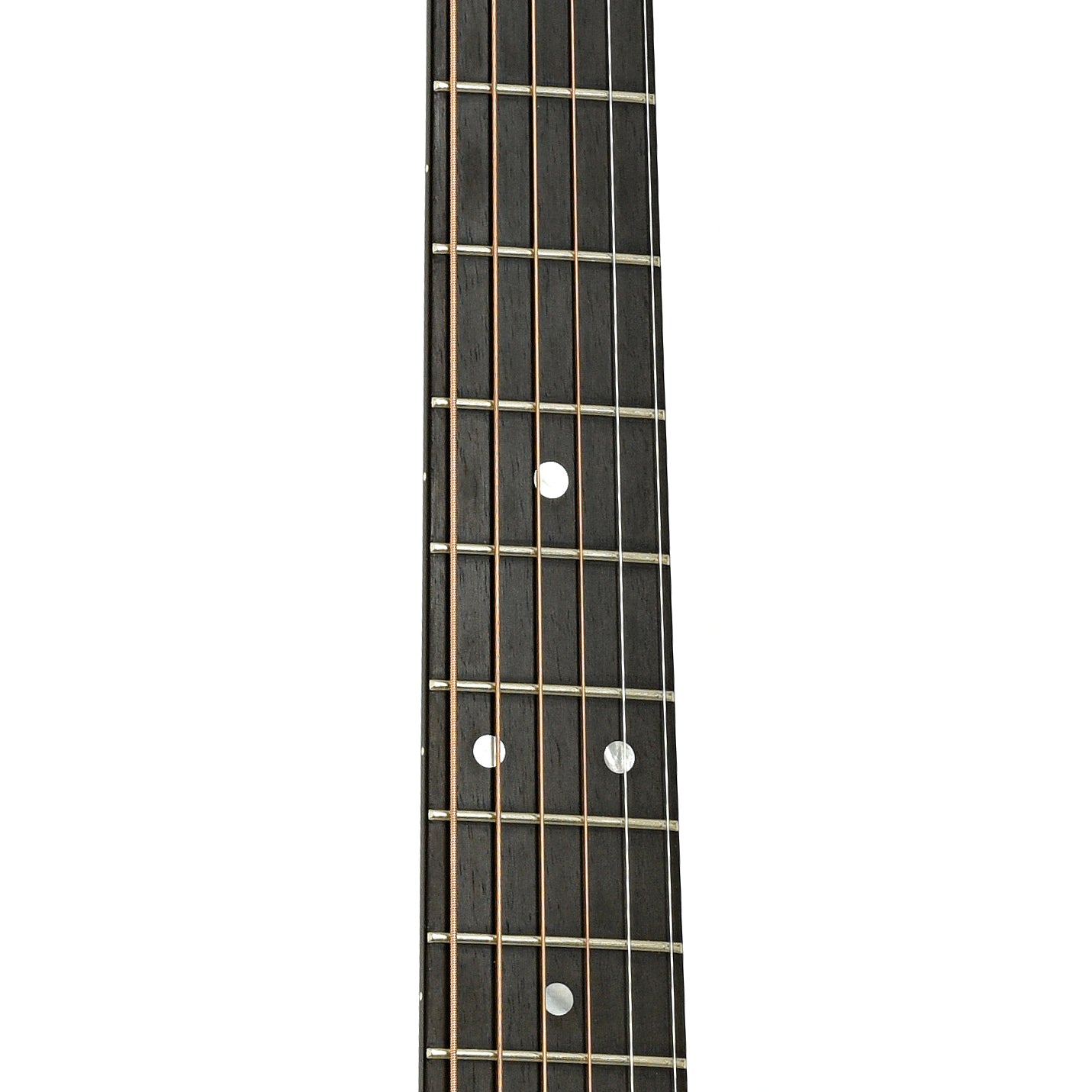 Fretboard of Martin Custom OM-28 Acoustic Guitar