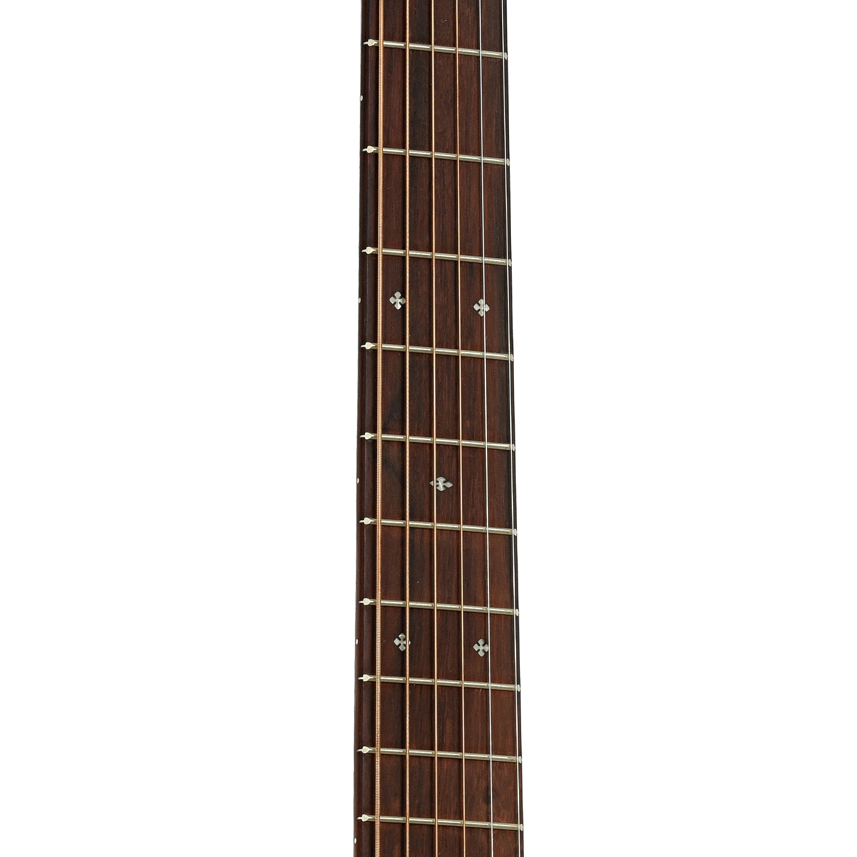 Fretboard of Martin 000-10E Retro Sapele Guitar