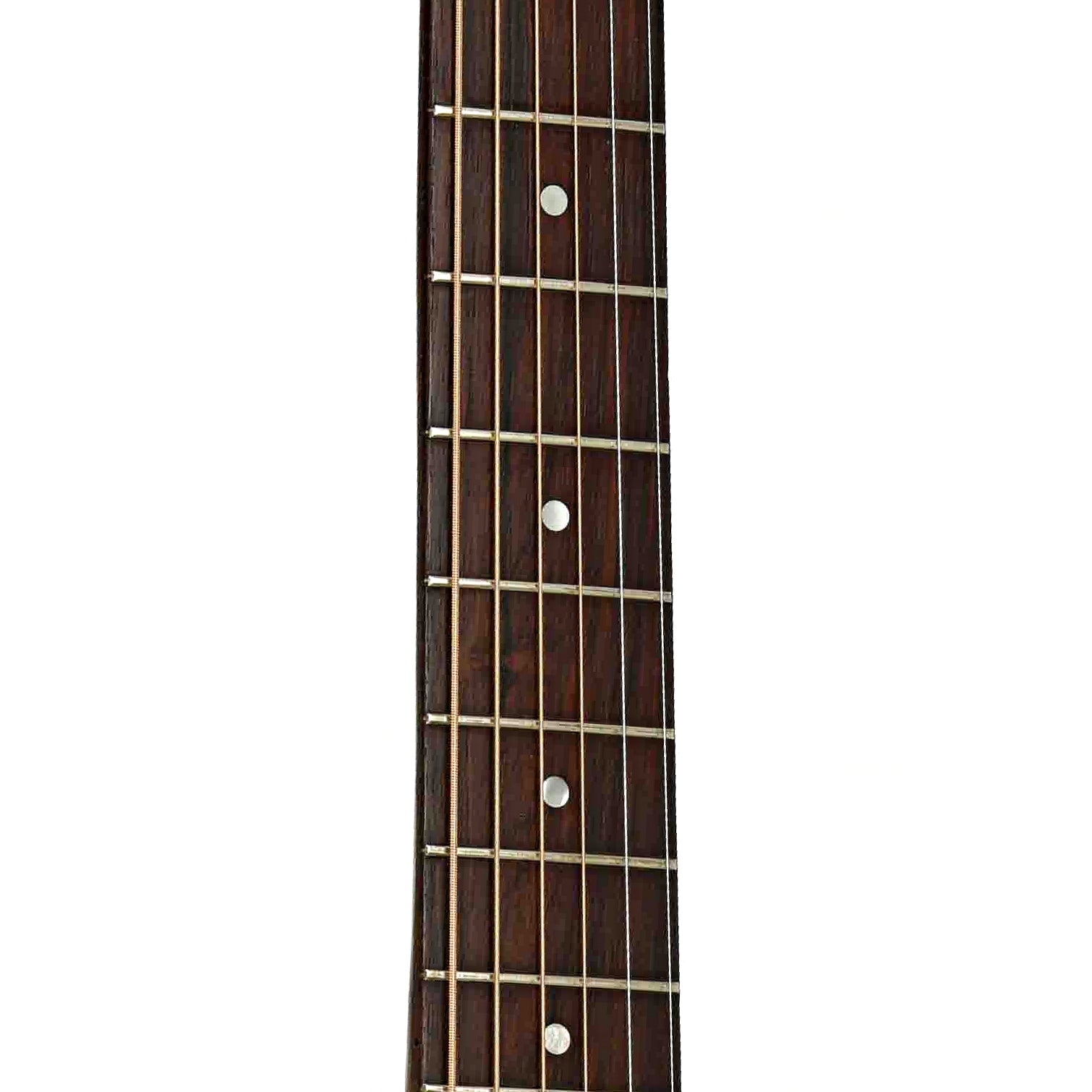 Fretboard of Gibson HG-00 Conversion Acoustic Guitar 