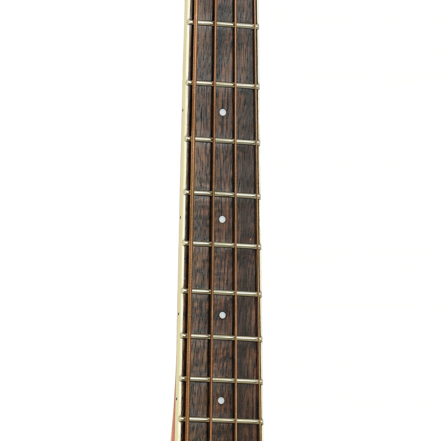 Fretboard of Ibanez PNB14E-OPN Acoustic-Electric Bass